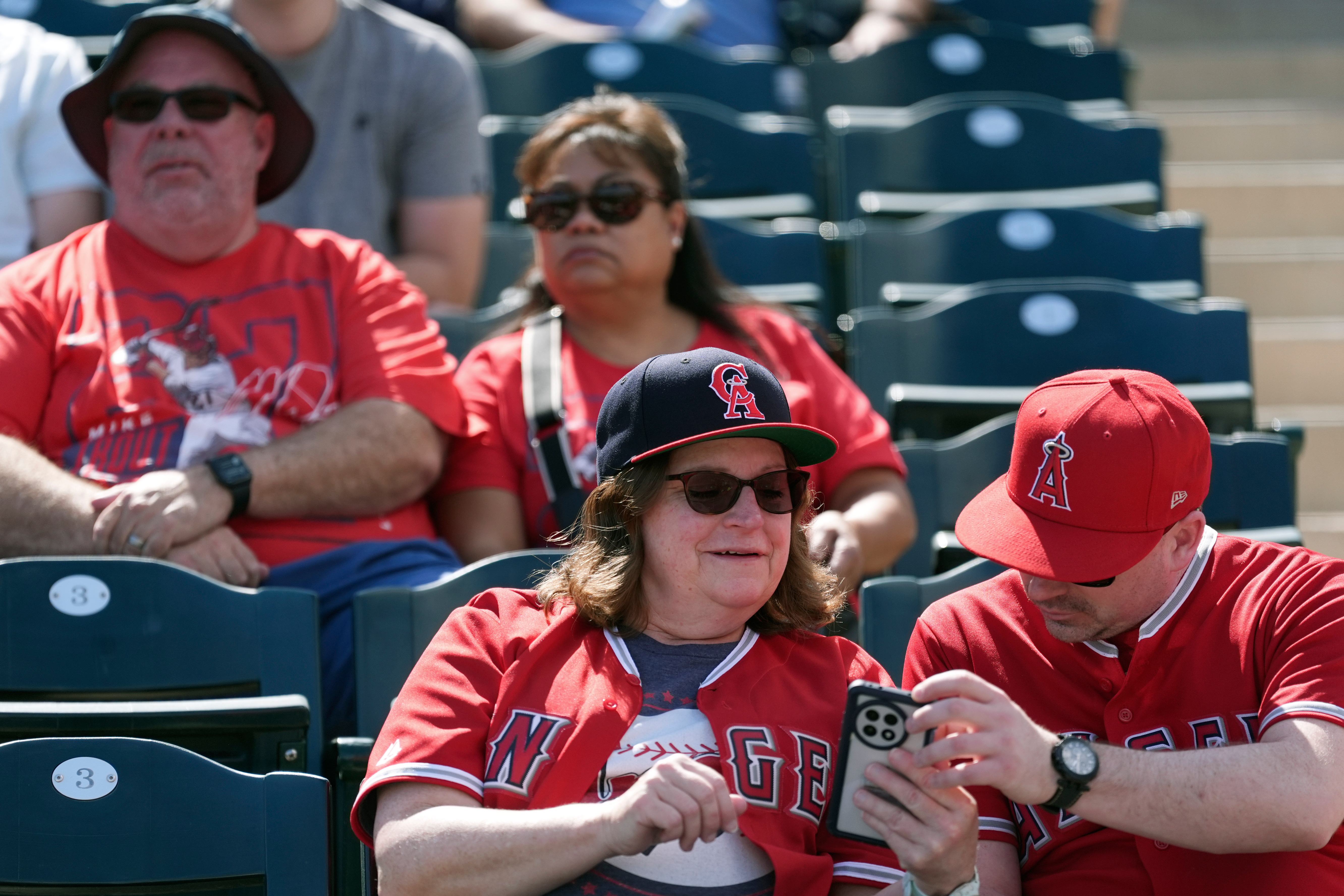 Padres Angels Spring Baseball