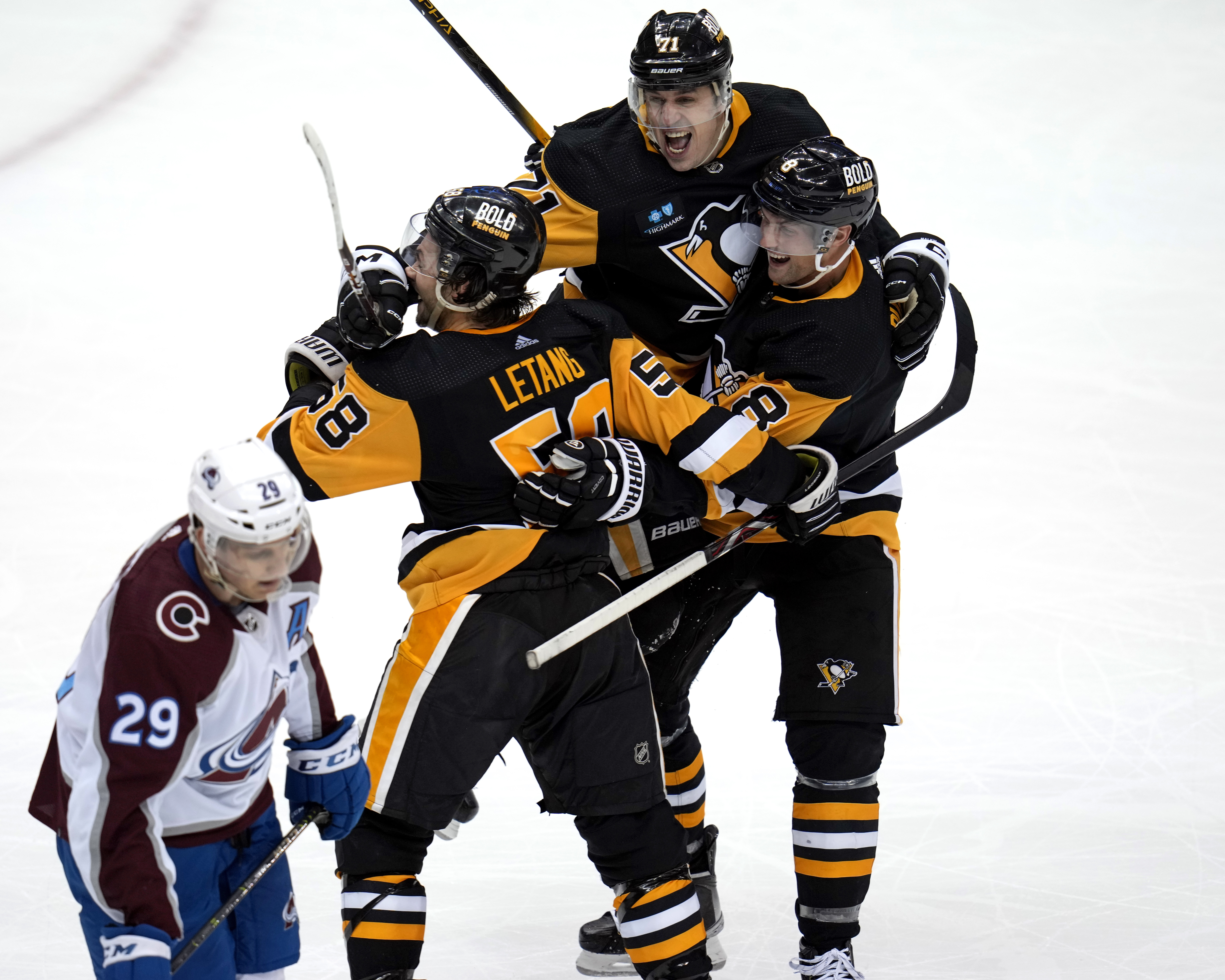 Avalanche Penguins Hockey