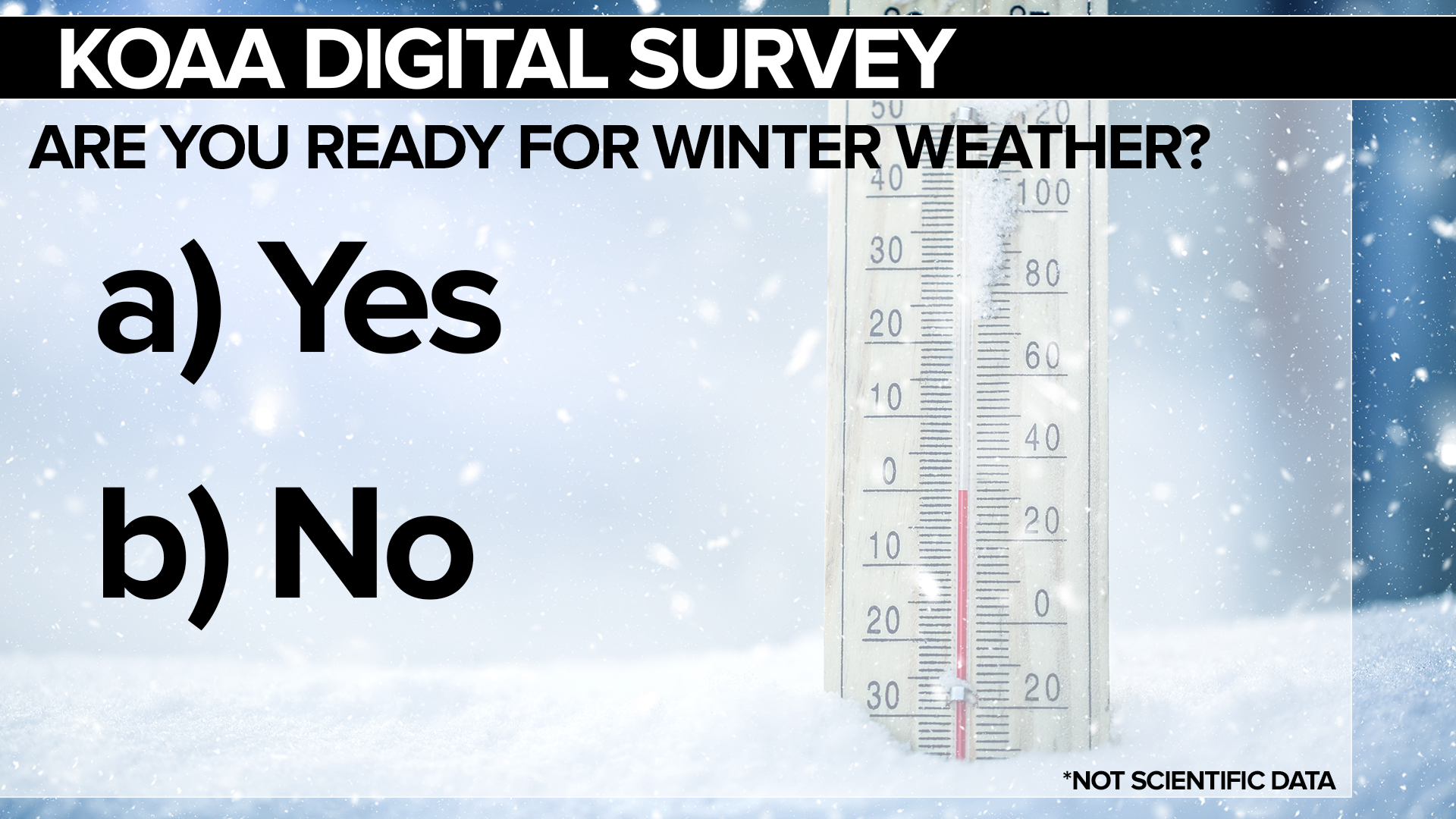 Cold Readiness Survey
