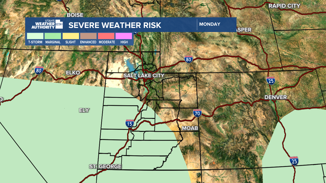 Utah Weather Forecast: Dry Warm-Up Expected, Southern Moisture Returns Early Next Week