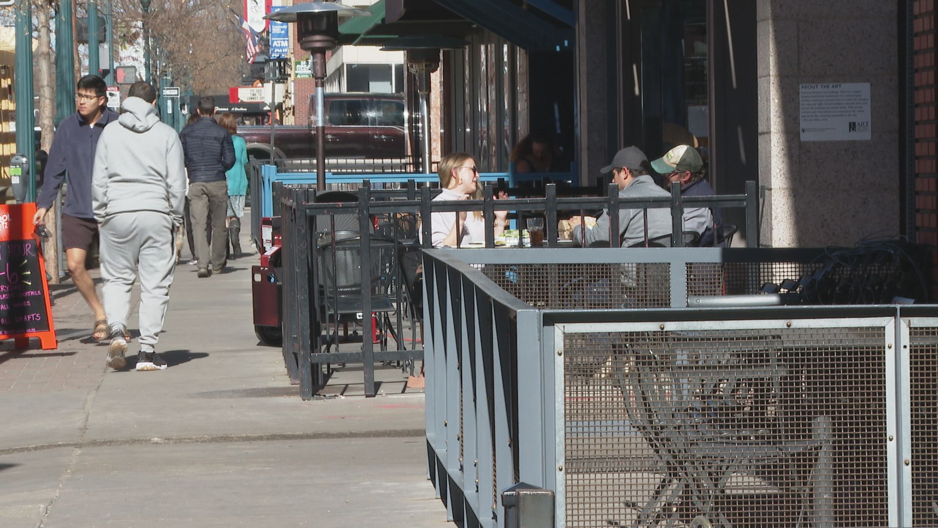 Outdoor dining Colorado Springs
