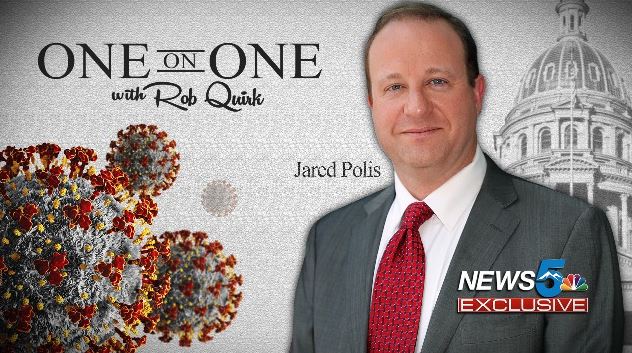 Rob Quirk Gov. Polis one on one.JPG