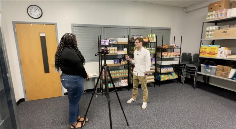 Chasco K-8 food pantry