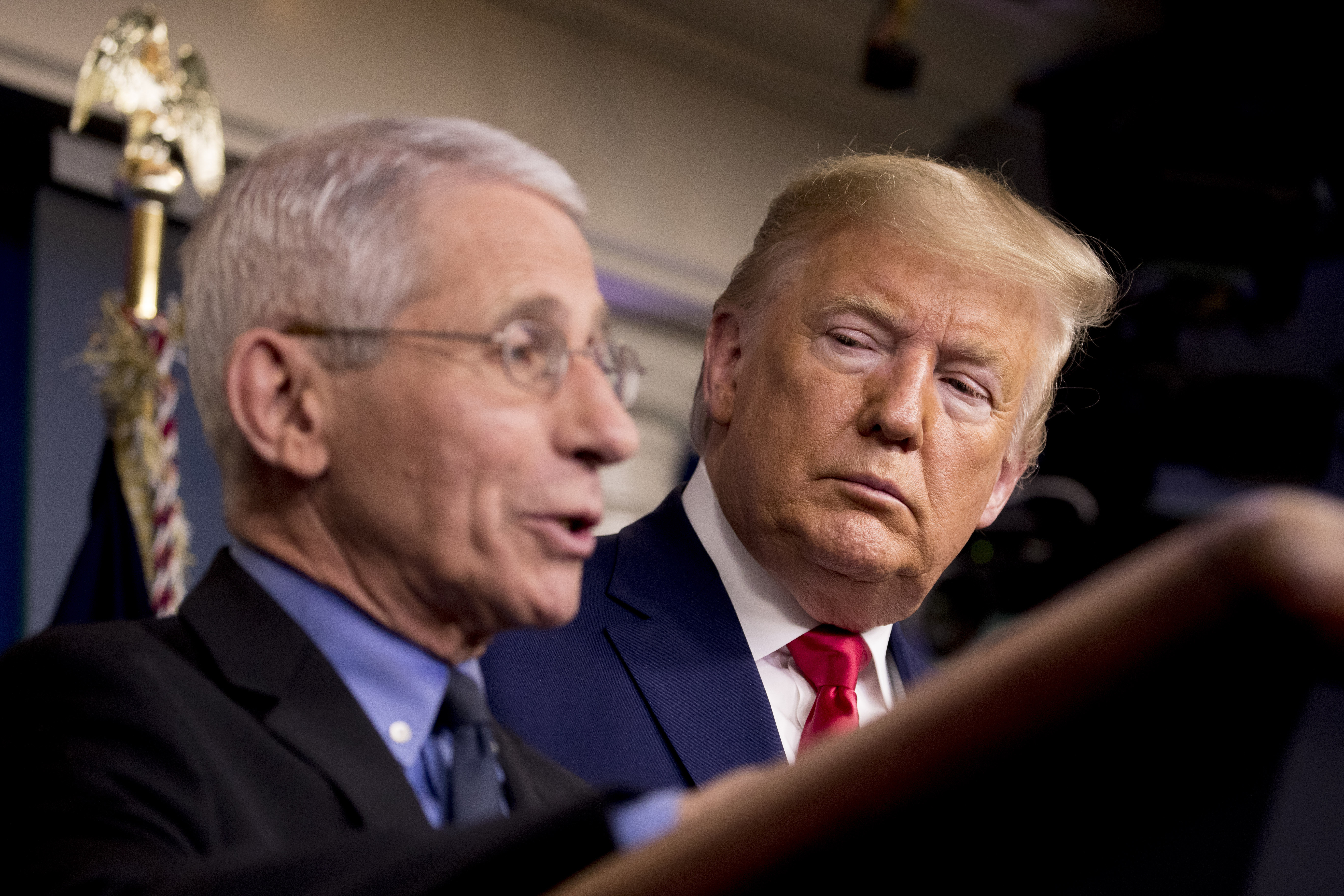 Donald Trump, Anthony Fauci