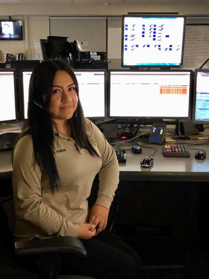 KCSO Senior Dispatcher Esmeralda Pineda