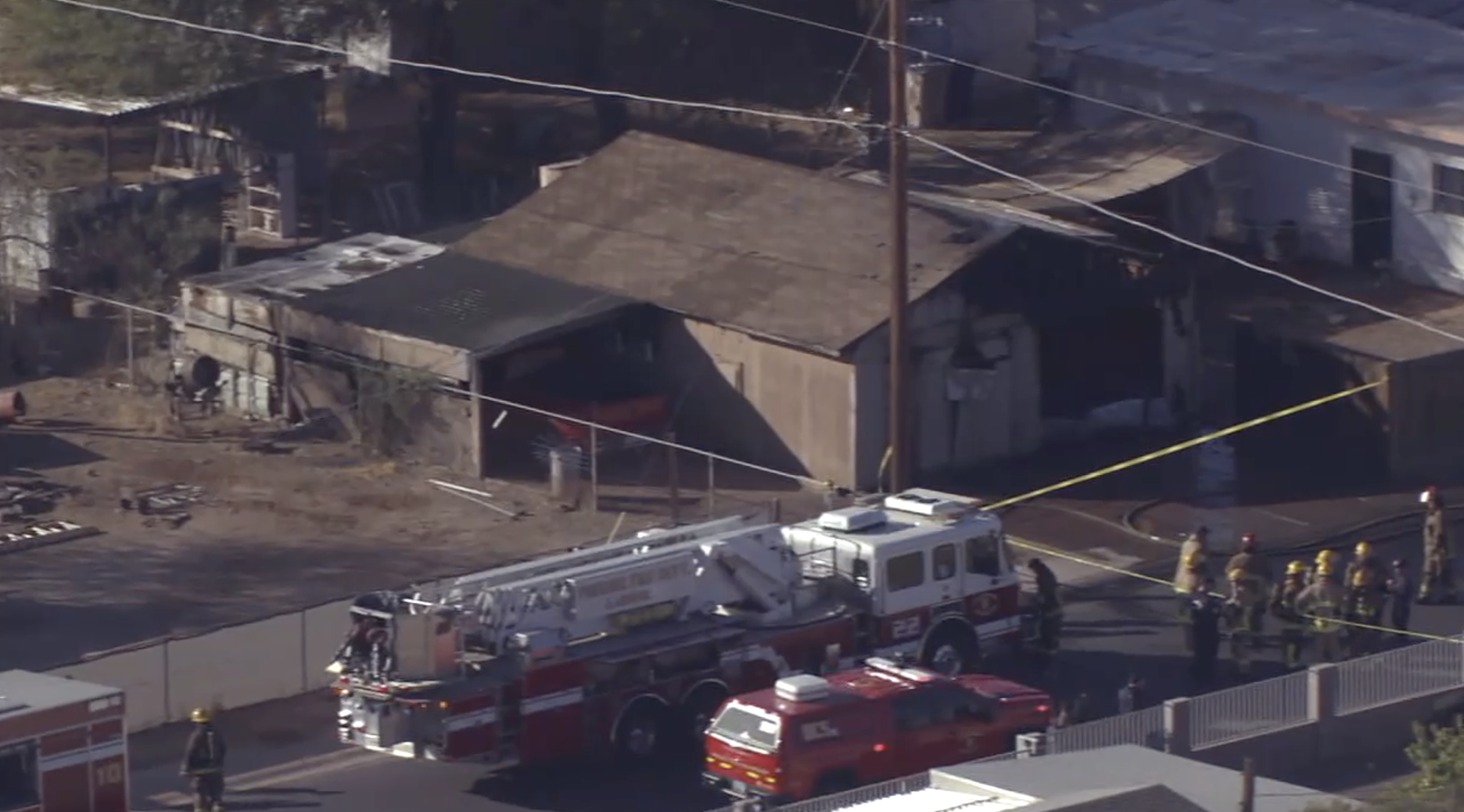 4100 W Hidalgo house fire 1-9-25