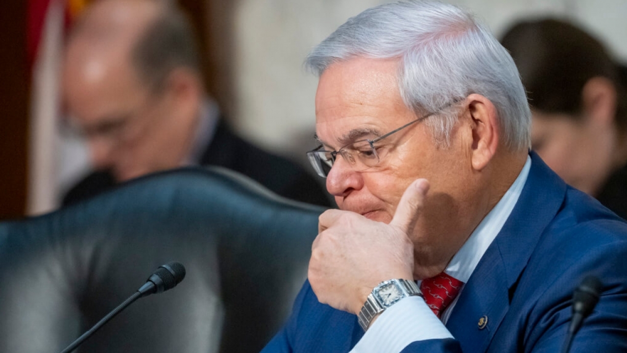 New Jersey Sen. Bob Menendez.