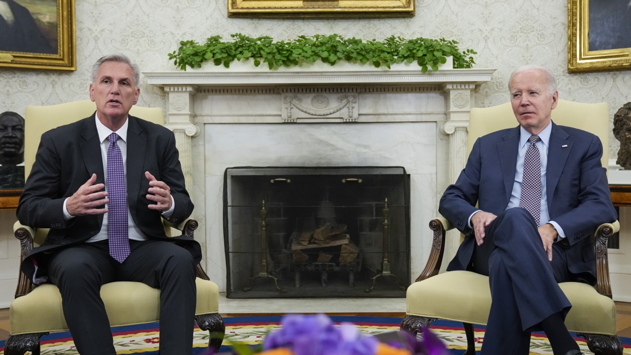 House Speaker Kevin McCarth and President Joe Biden.