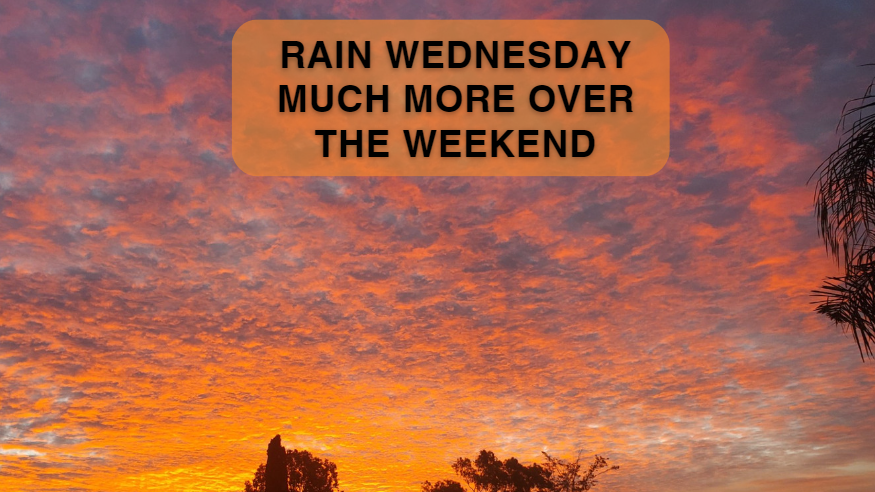 Sunset over the Central Coast