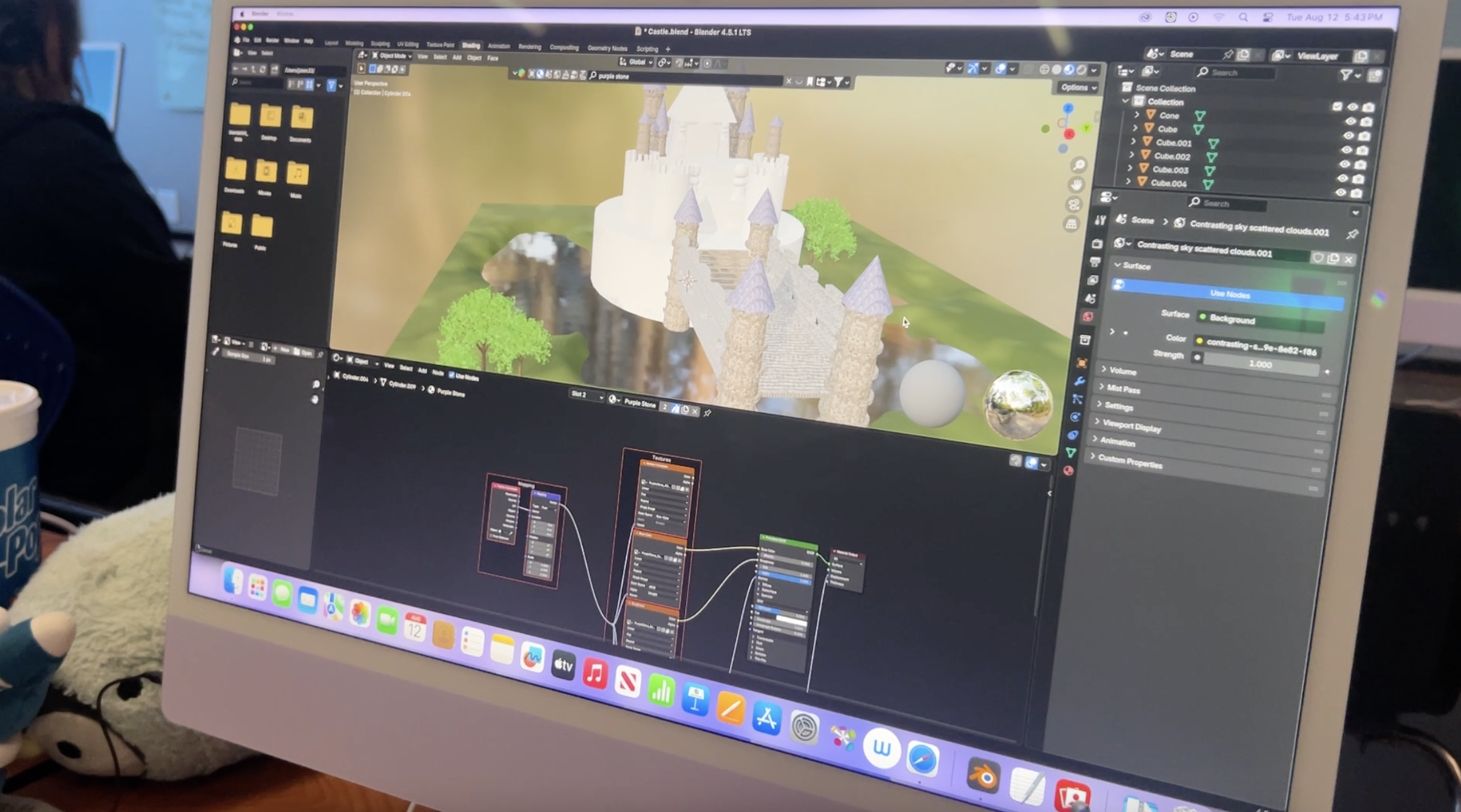 JTED 3D animation