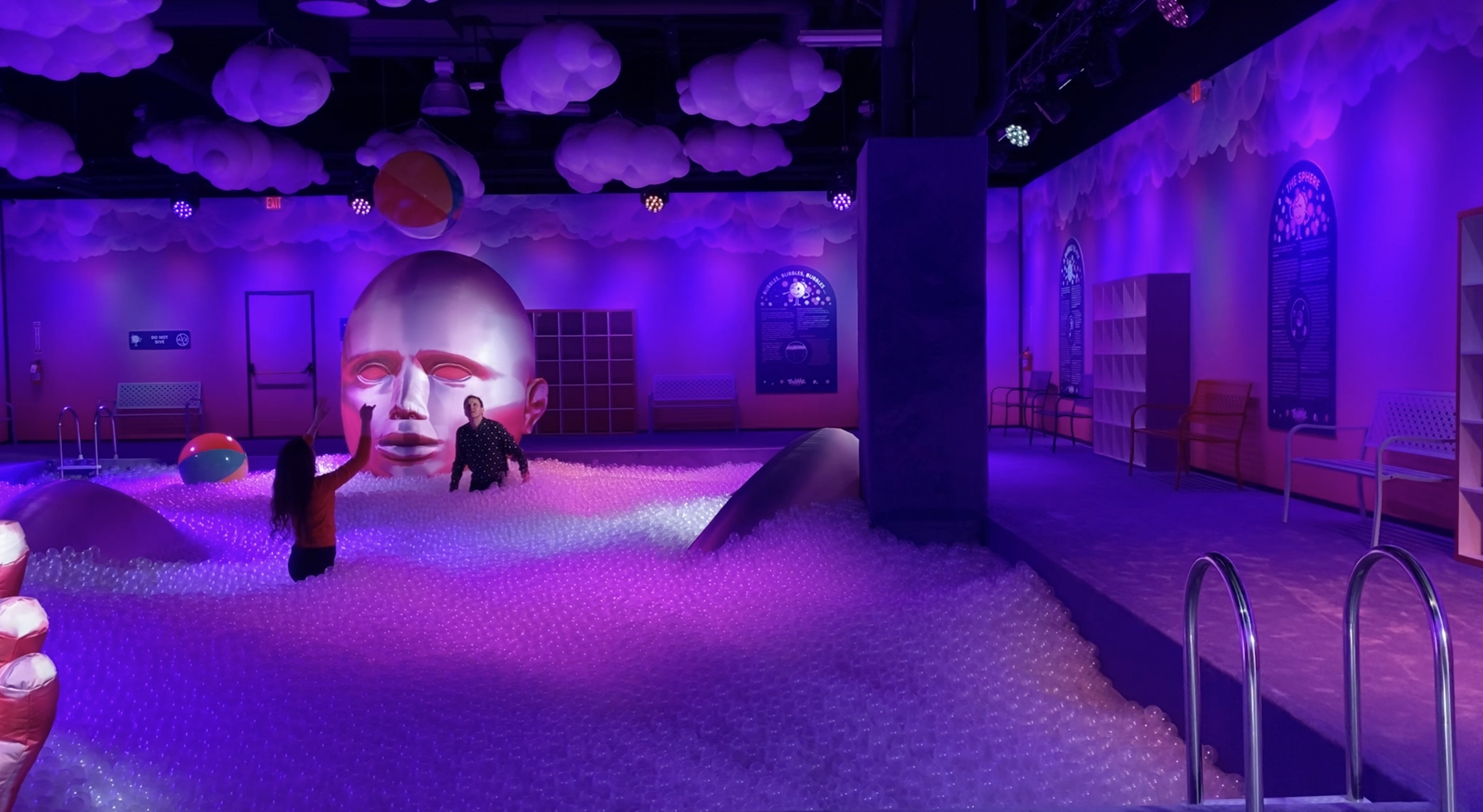 ‘Bubble Bath Pit’: Zaller described this to be “the world's largest bubble bath.” 