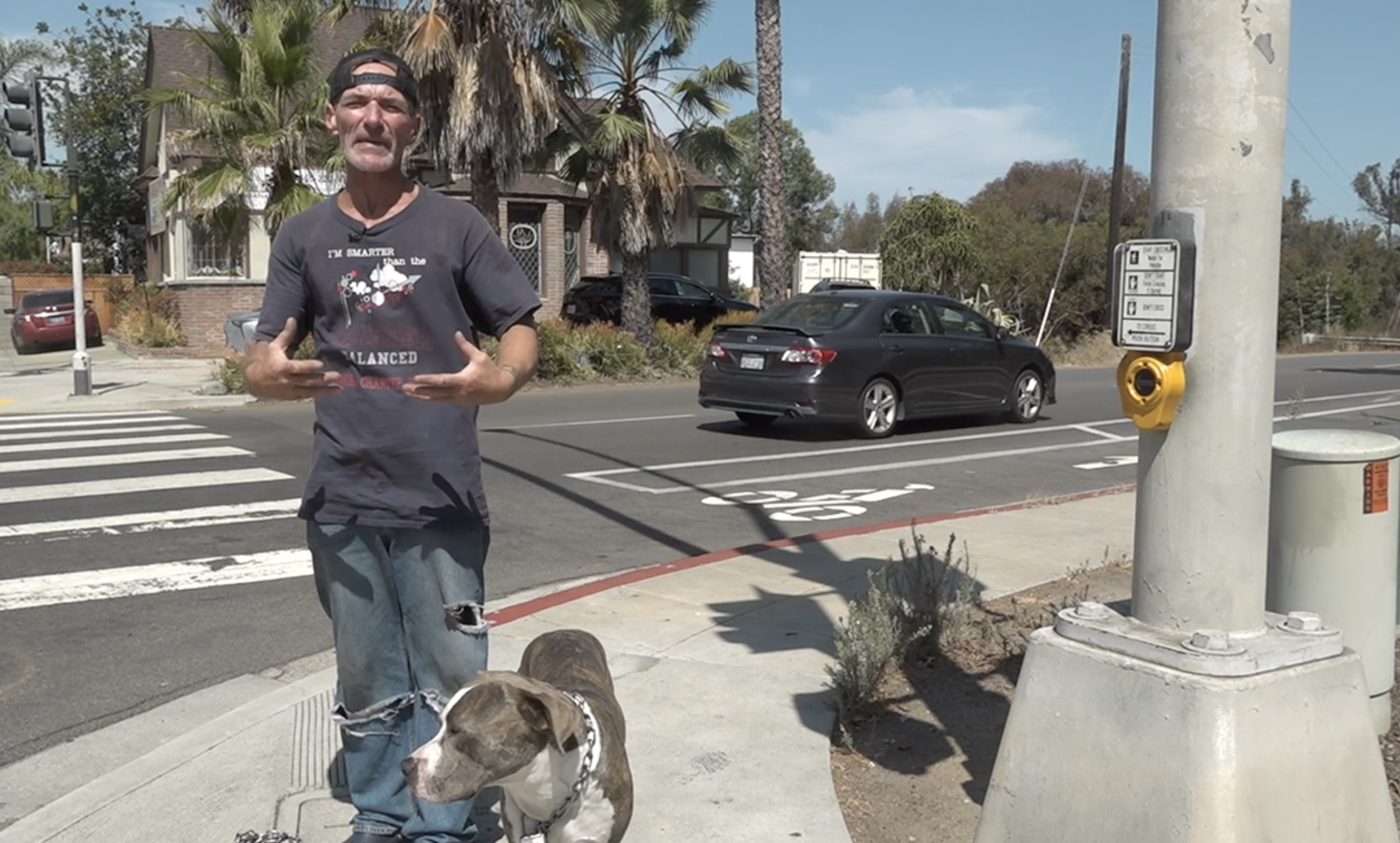 Homeless man catches rattlesnake in City Heights to protect neighborhood