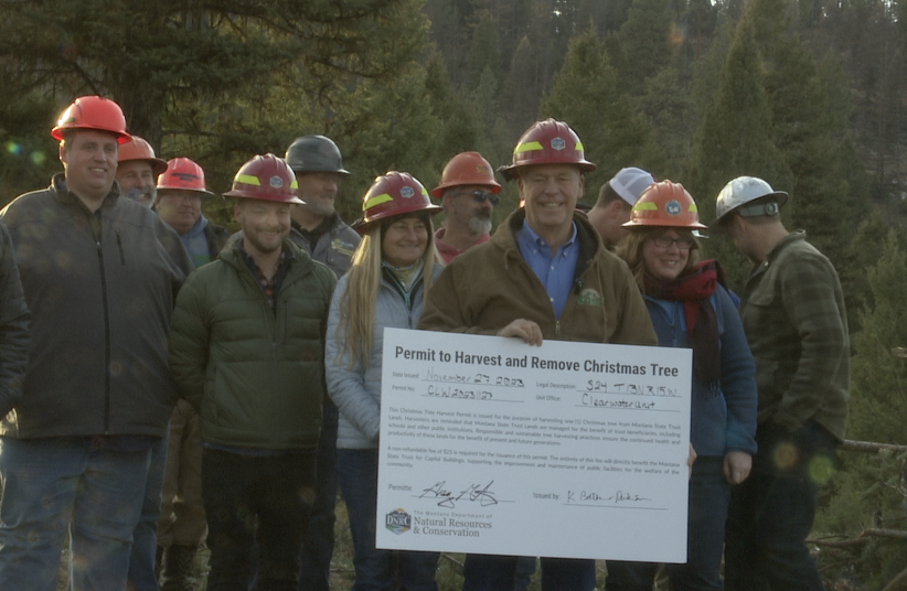 Gianforte, DNRC Holiday Tree Greenough