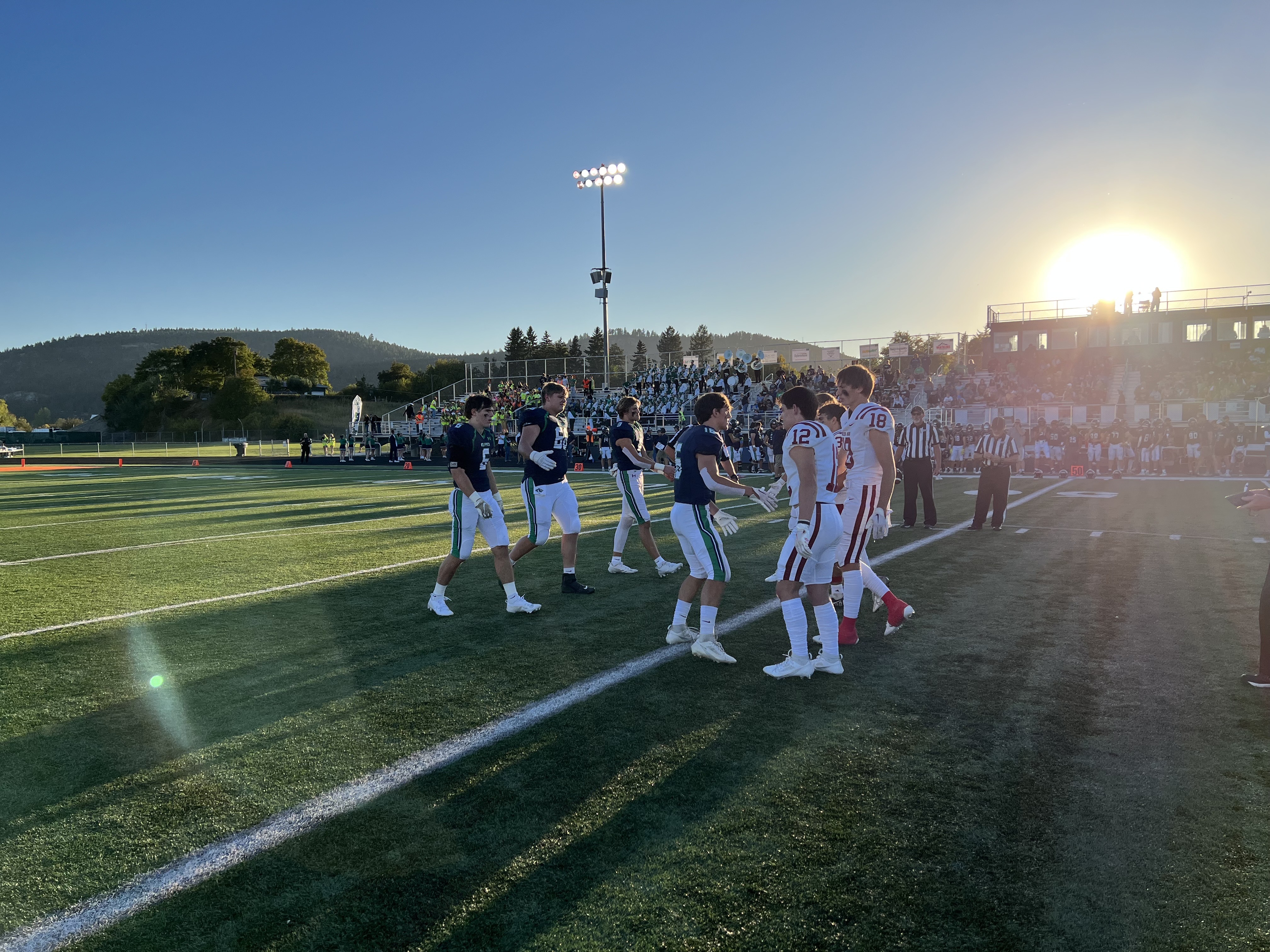 Glacier vs. Helena football