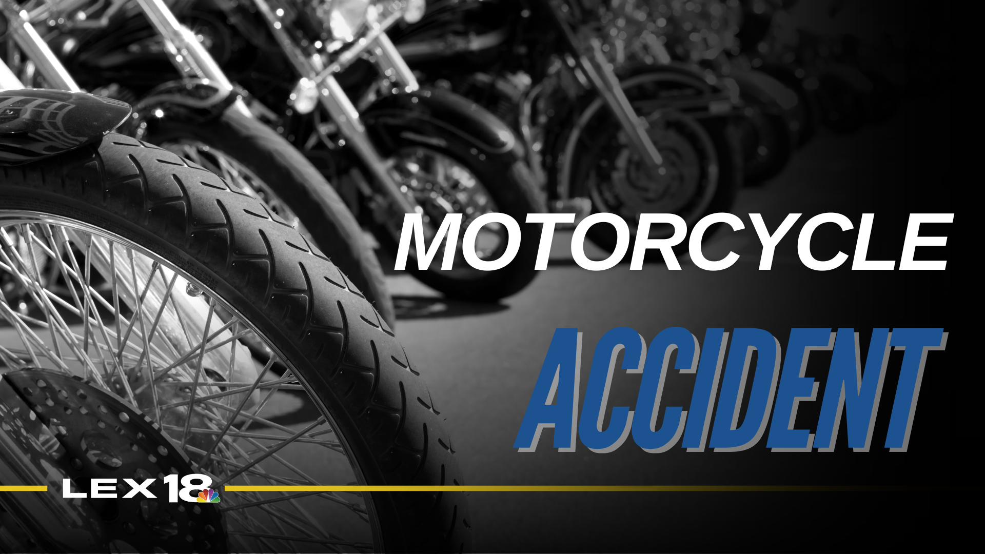 Motorcycle accident graphic