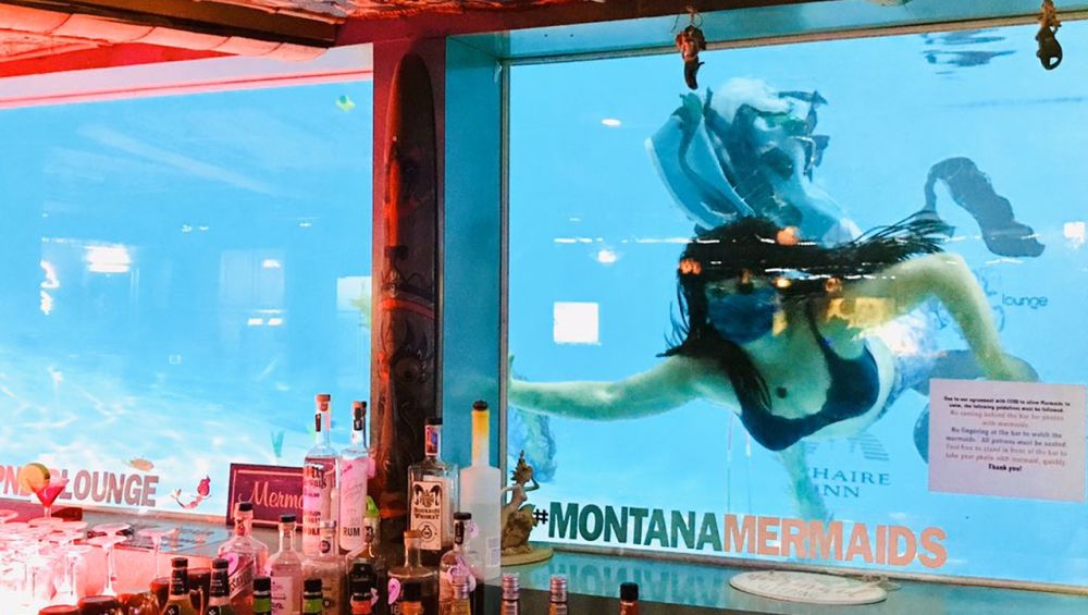 Kate Heryla has worked as a mermaid at the Sip ‘N Dip Lounge for more than three years