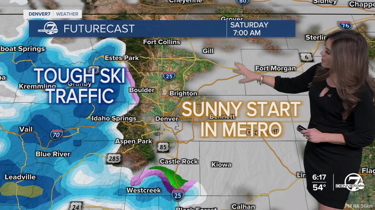 Heavy Mountain Snow Early Saturday Morning