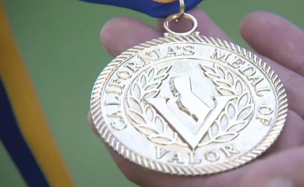 Luis Cardenas' Gold Star Medal of Valor