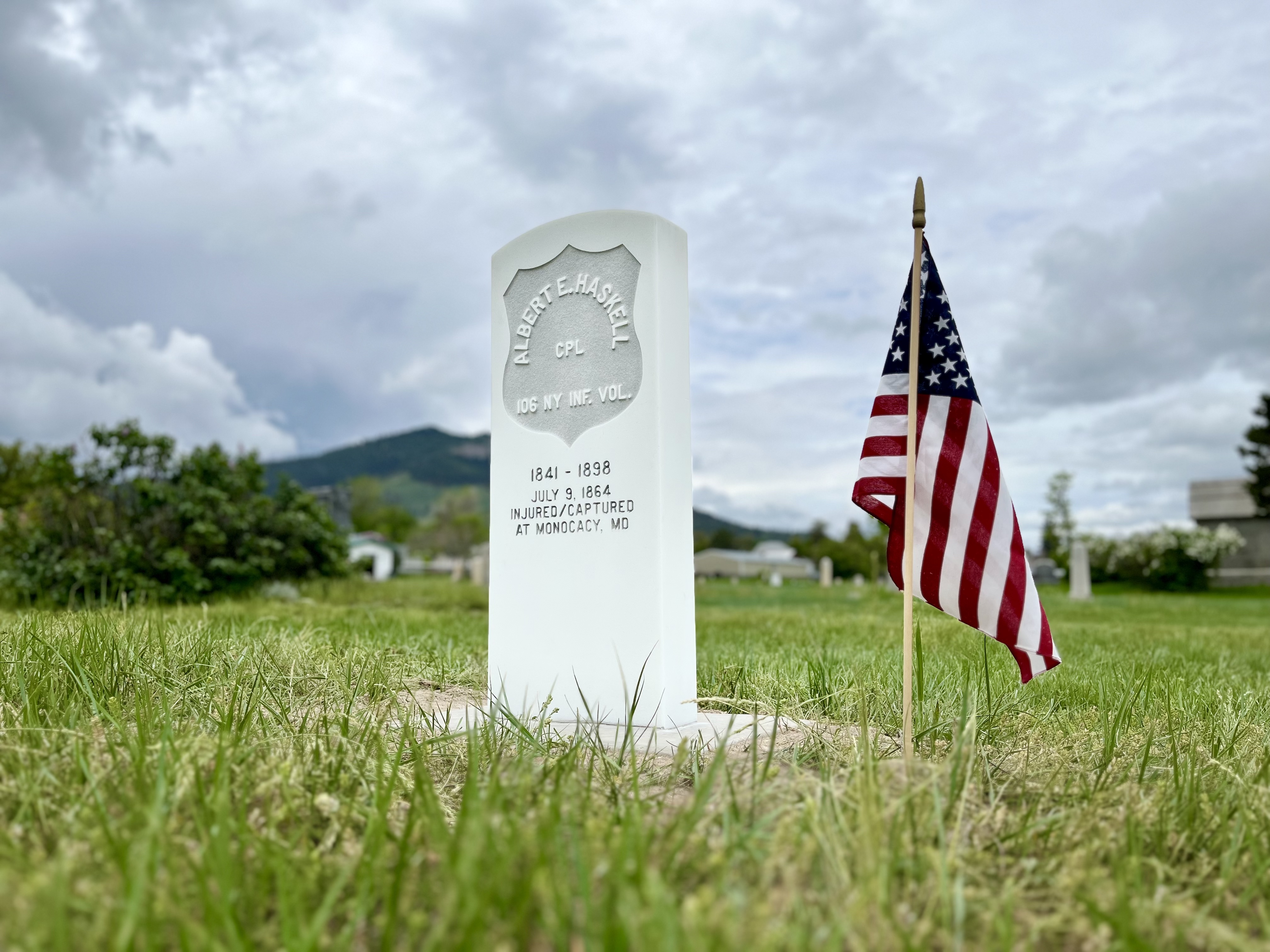 ALBERT HASKELL GRAVE