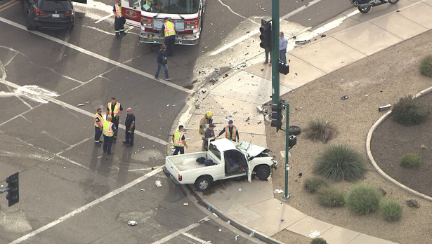 43rd Avenue and Happy Valley Road crash