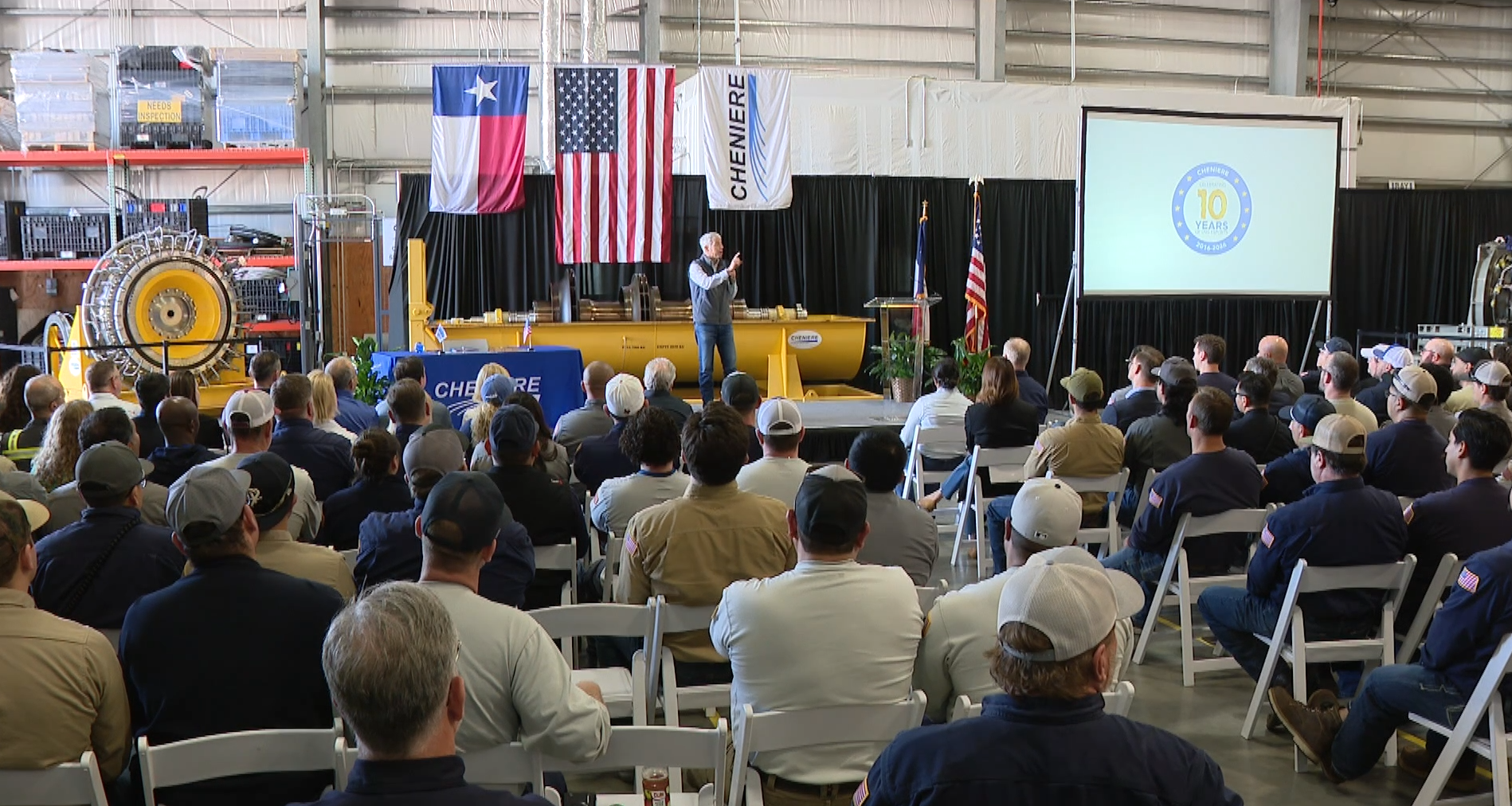 U.S. SECRETARY OF ENERGY VISITS CC