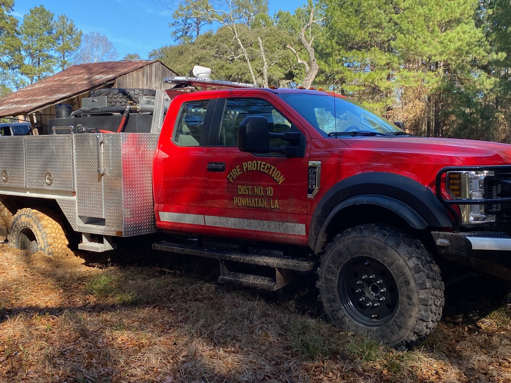 Stolen fire truck 