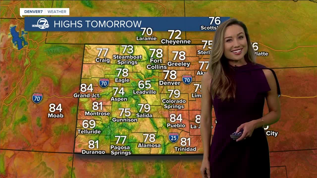 Thursday evening forecast 
