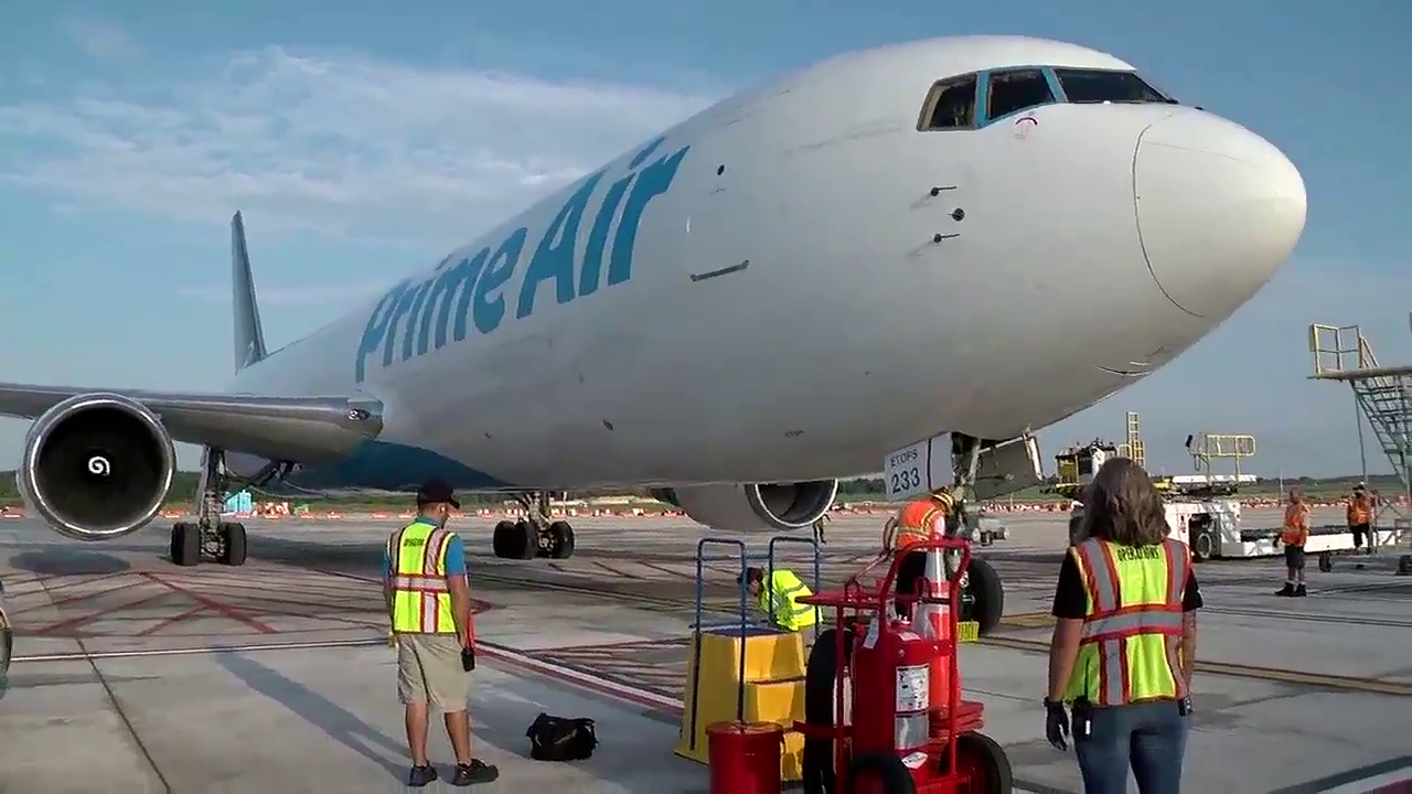 Amazon hub at CVG Prime Air 