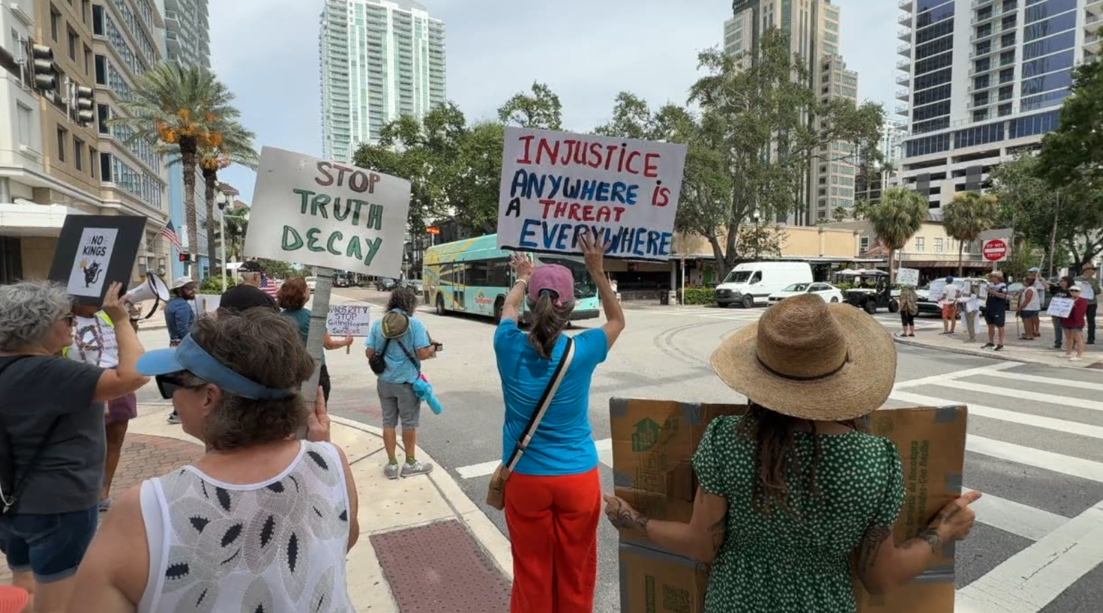 Good Trouble protests