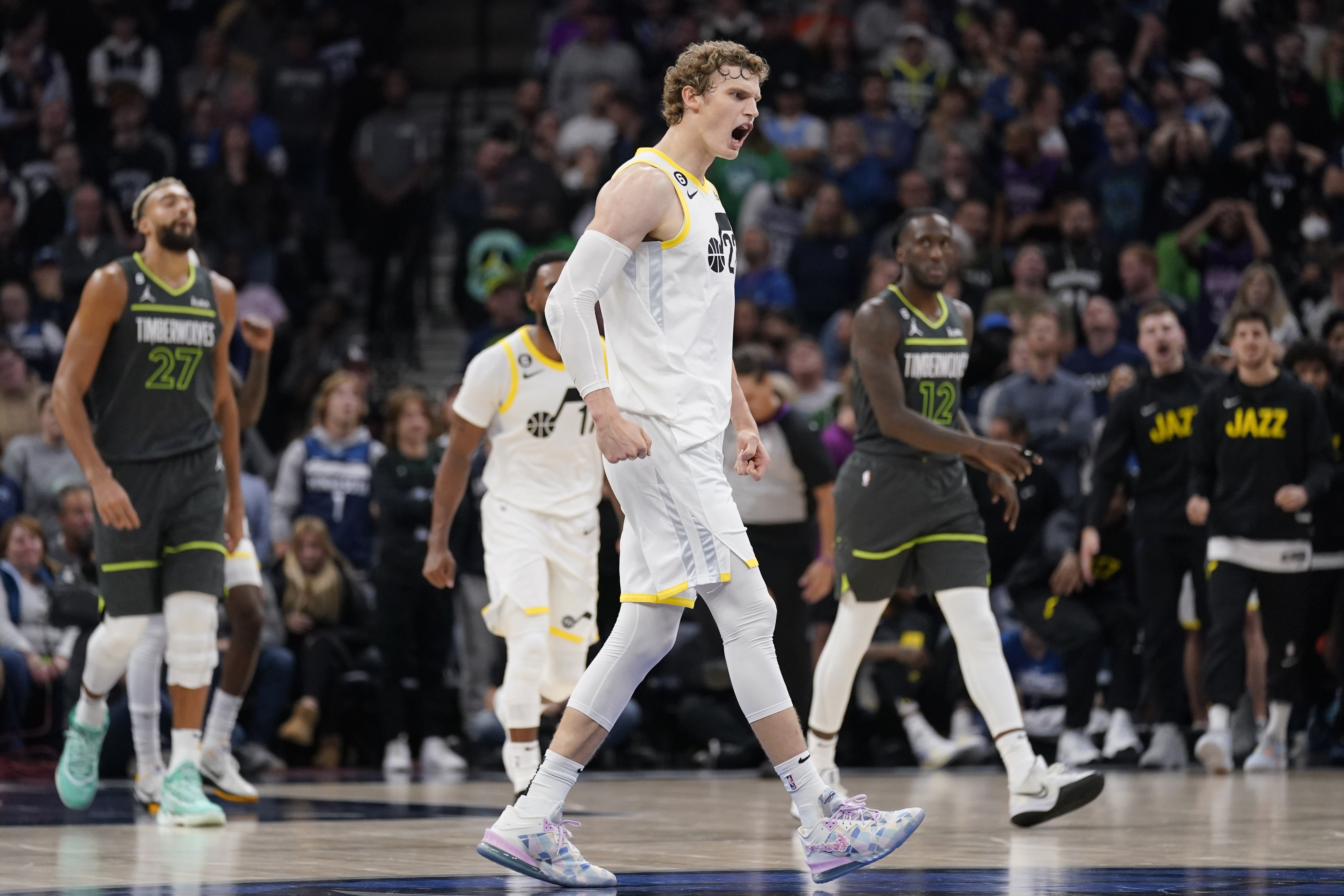 Jazz Timberwolves Basketball