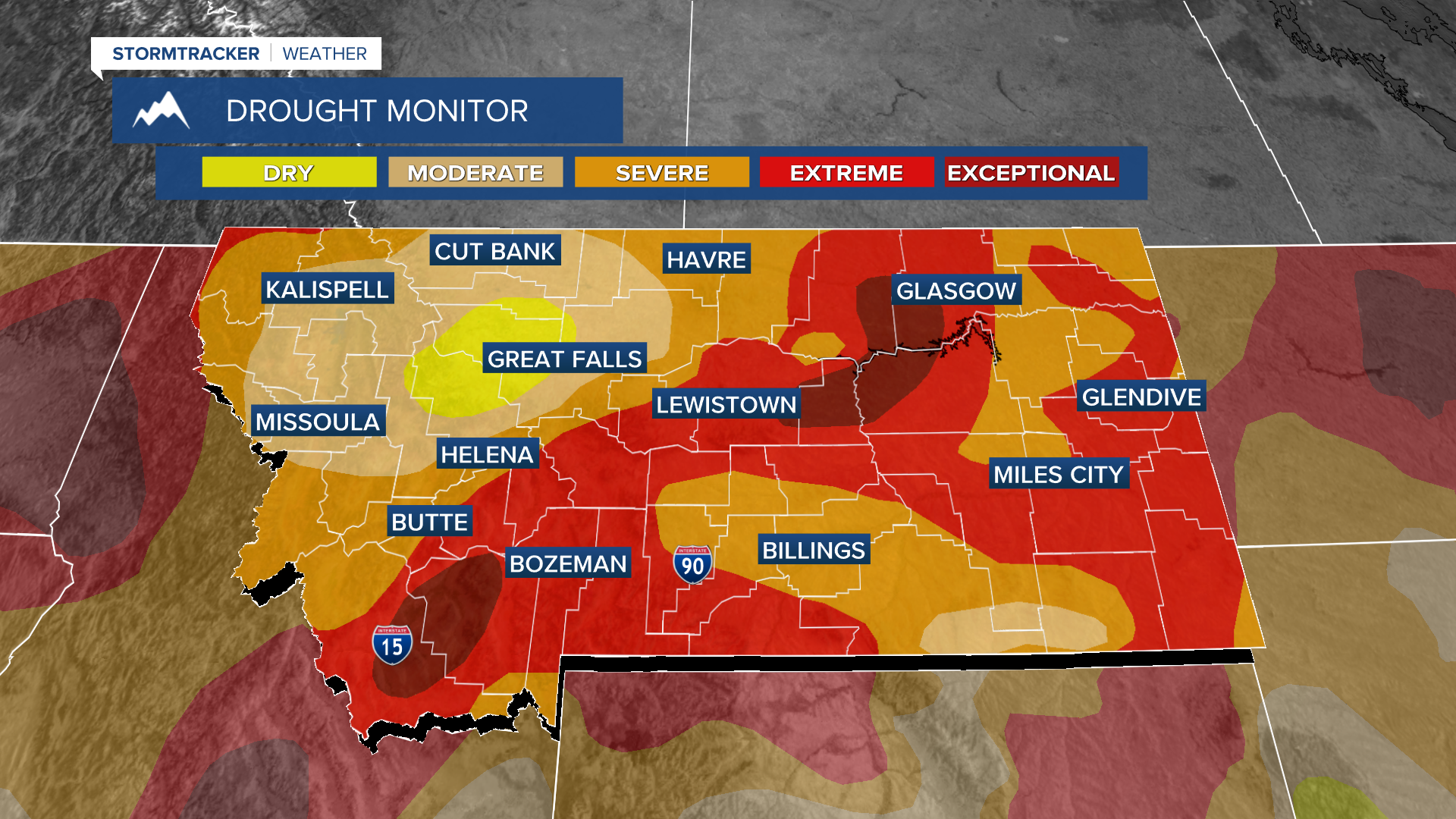 Drought conditions worsen across Western Montana 