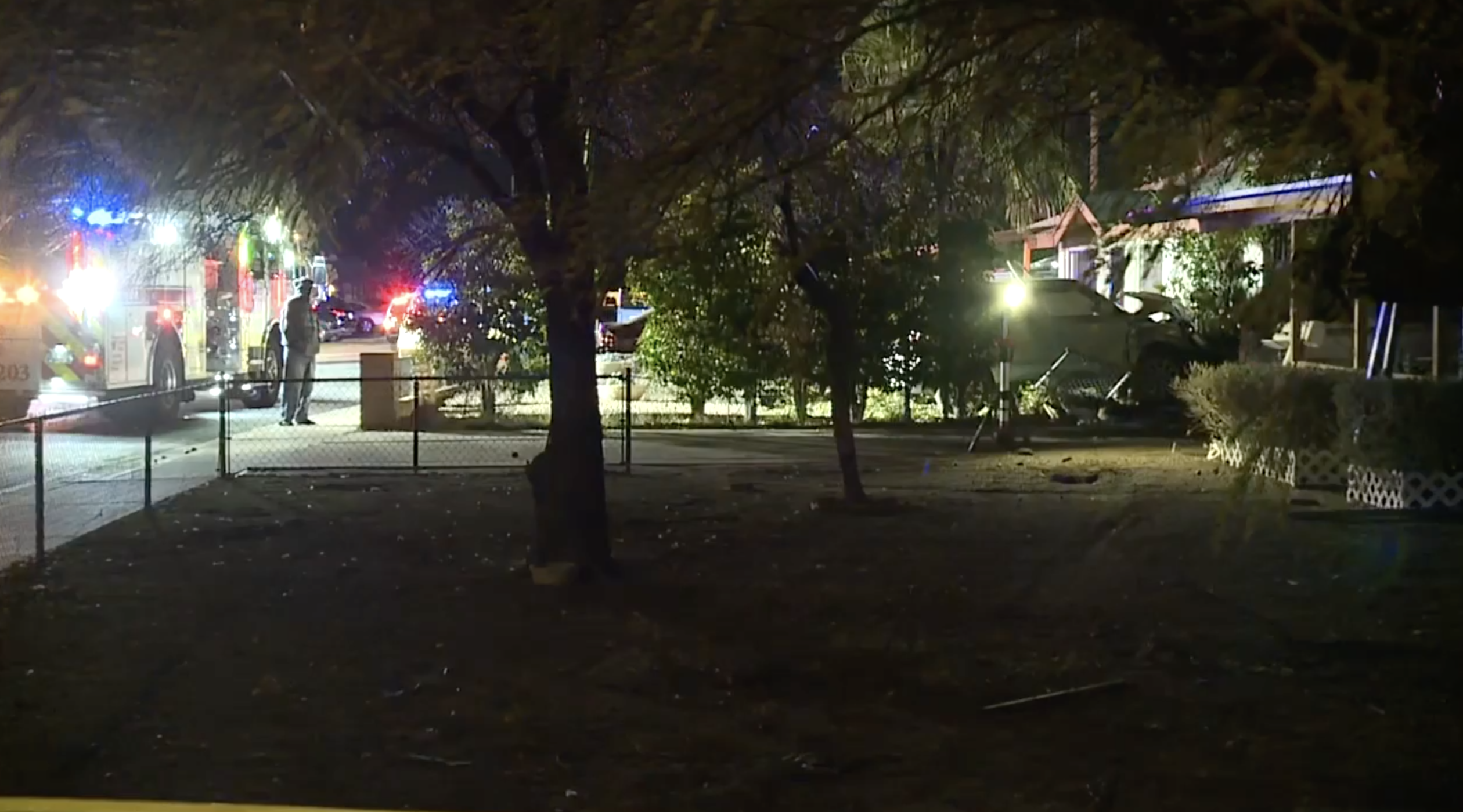 6th Ave Mesa car into home 1-13-24