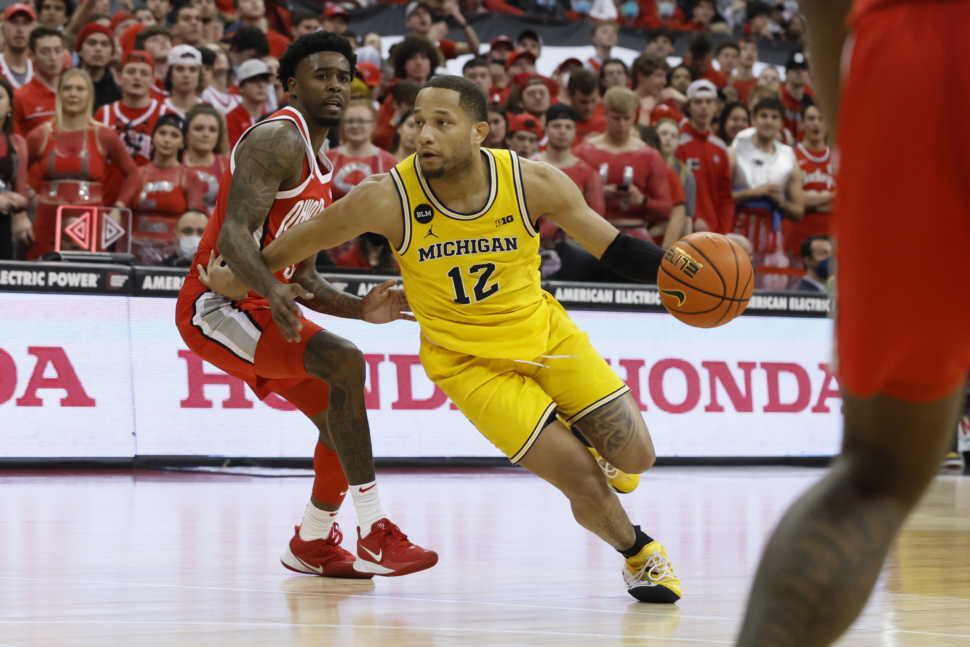 DeVante Jones, Jamari Wheeler Michigan Ohio State Basketball