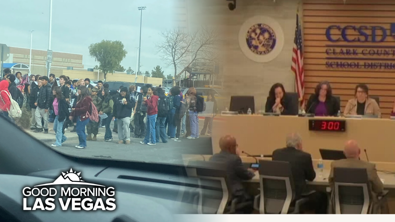 Good Morning, Las Vegas: Students hold ICE protests, school start times go before CCSD board