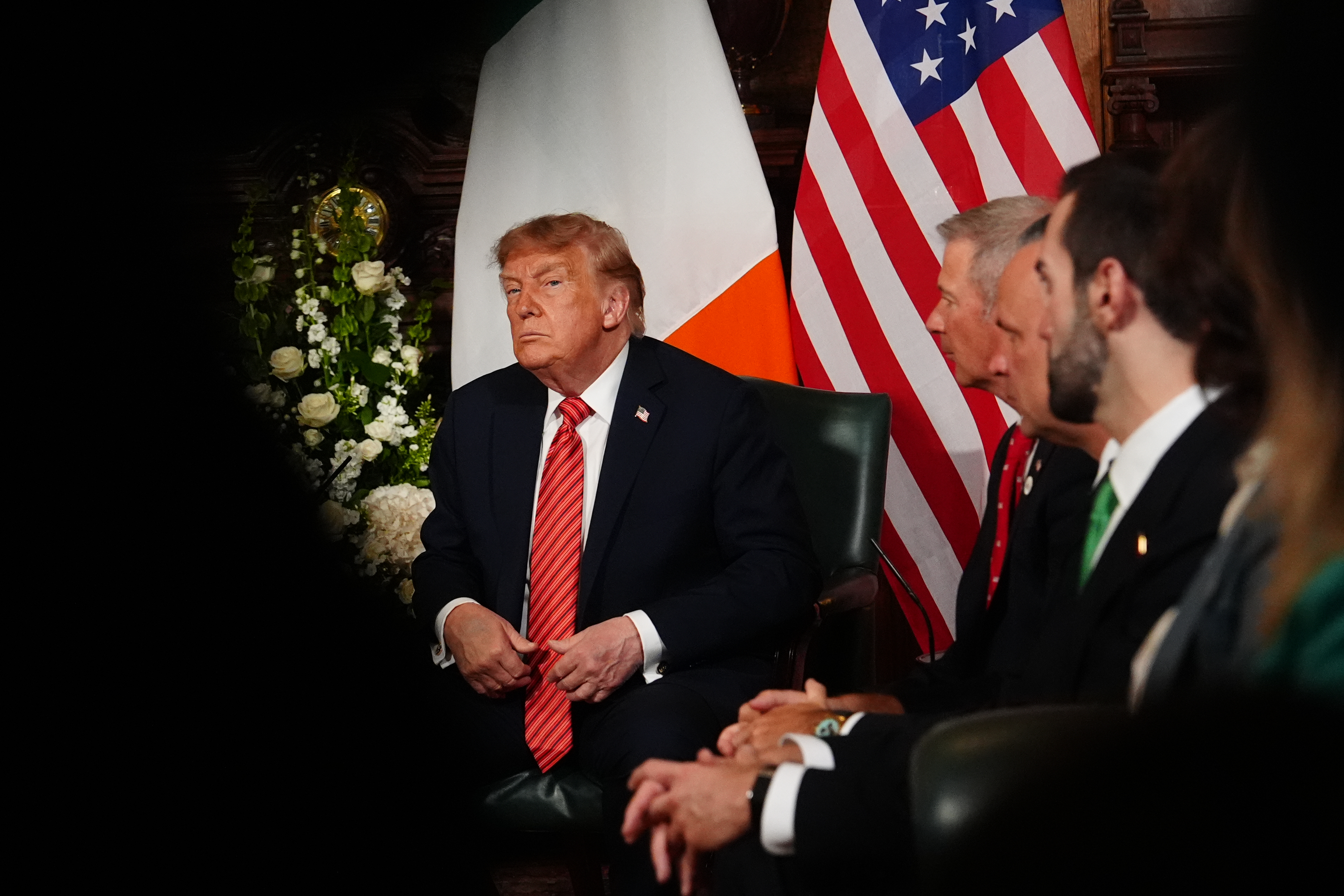 APTOPIX Trump Ireland