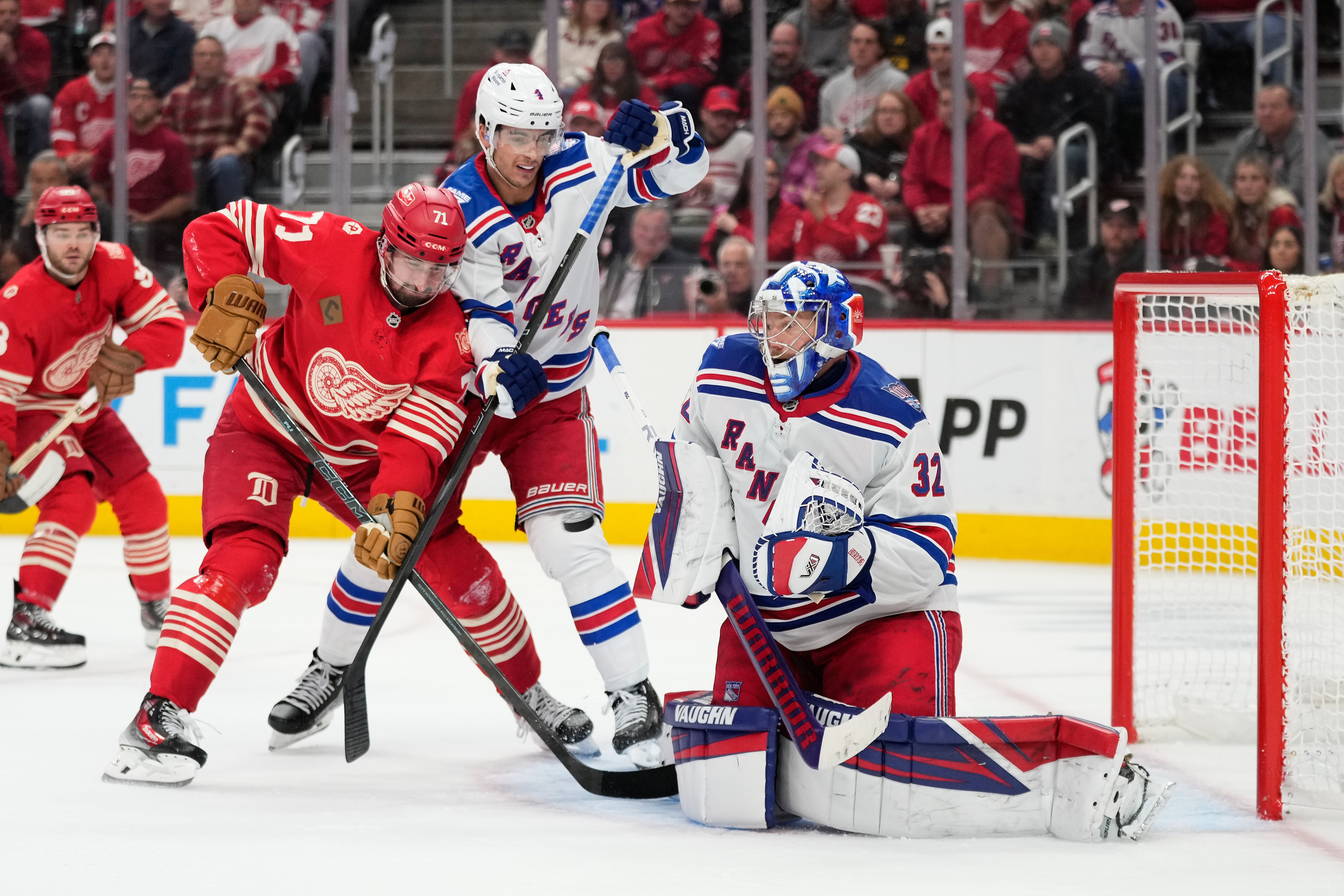 Rangers Red Wings Hockey