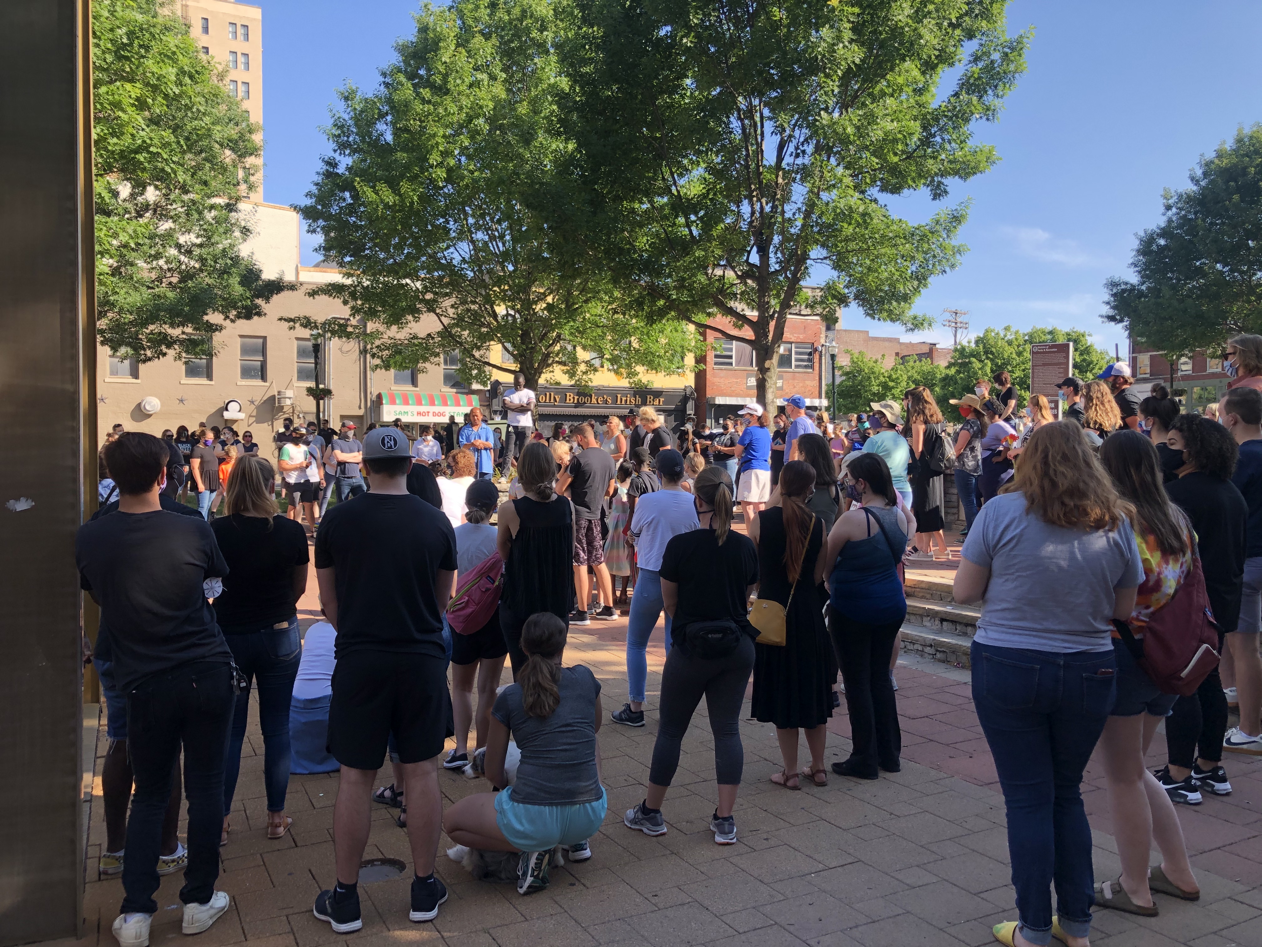 Prayer vigil held in Lexington
