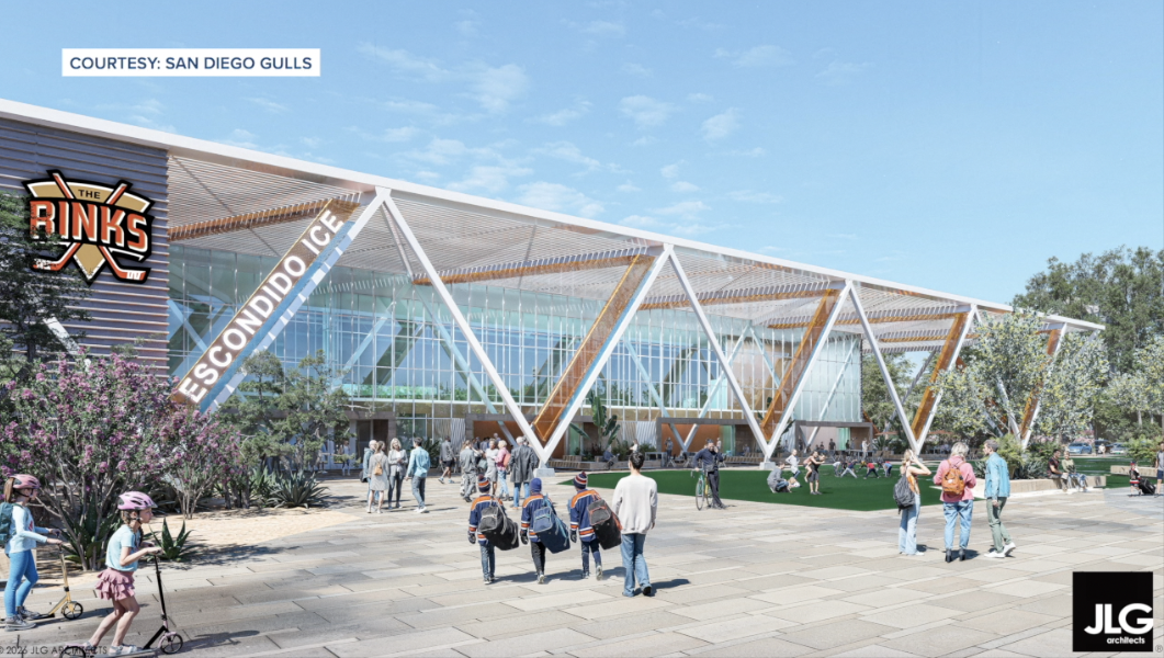 A community group says Escondido's planned ice rink is a good idea — but Kit Carson Park is the wrong location.
