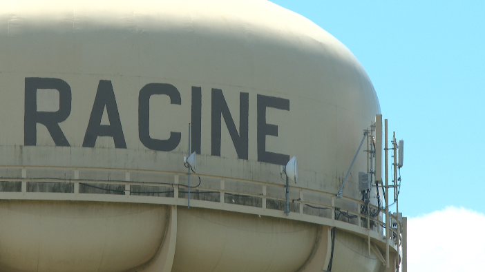 Racine County water tower