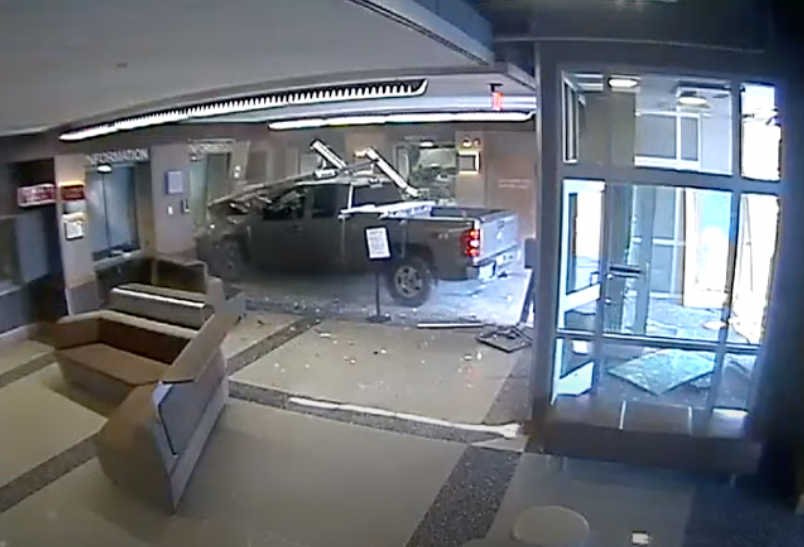 Affidavit: Man intentionally drove into Grand Junction Police Department