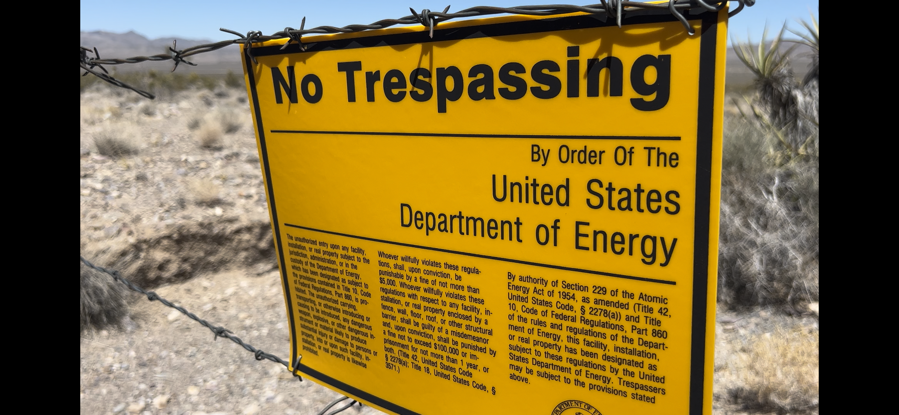 Downwinders: Testing Site Signs 