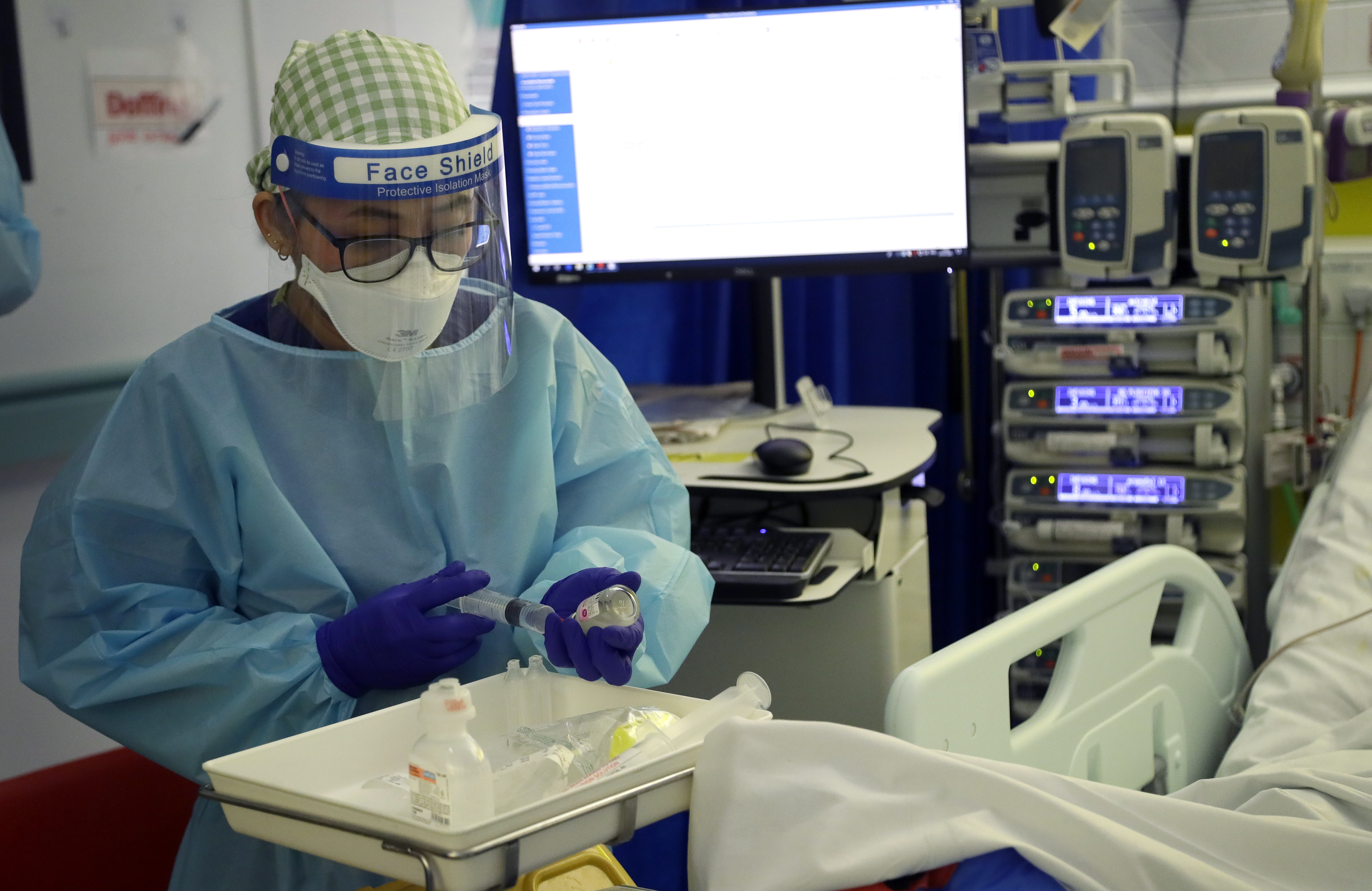 Virus Outbreak Britain
