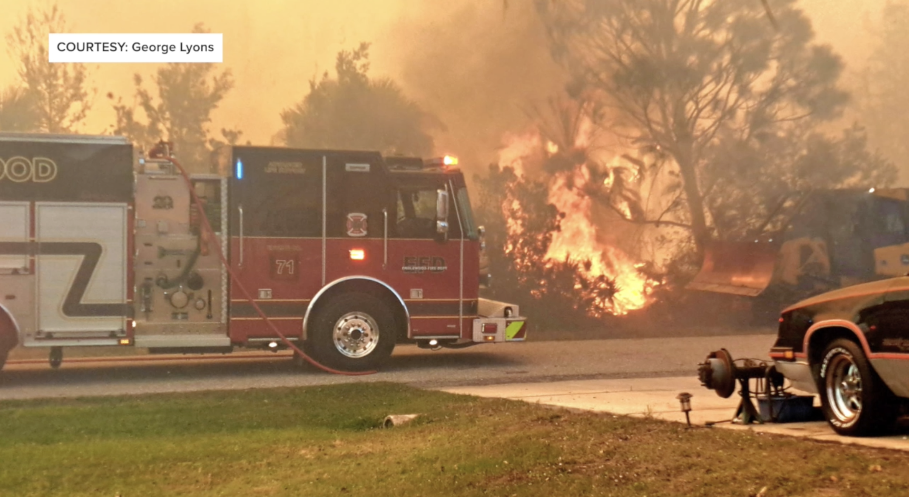 Gulf Cove Brush Fire