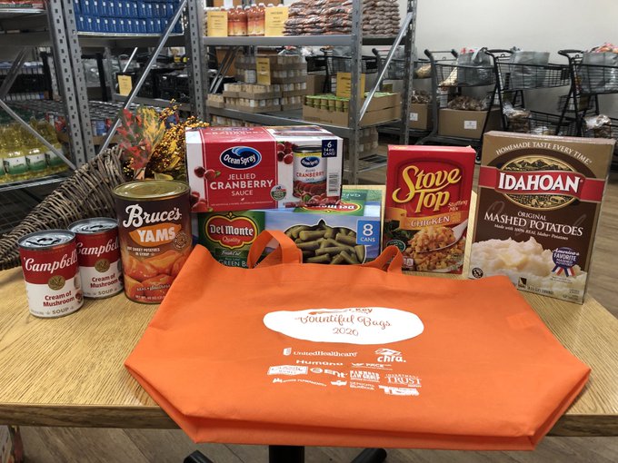 How to support Silver Key's Annual Bountiful Bags Thanksgiving Food Drive