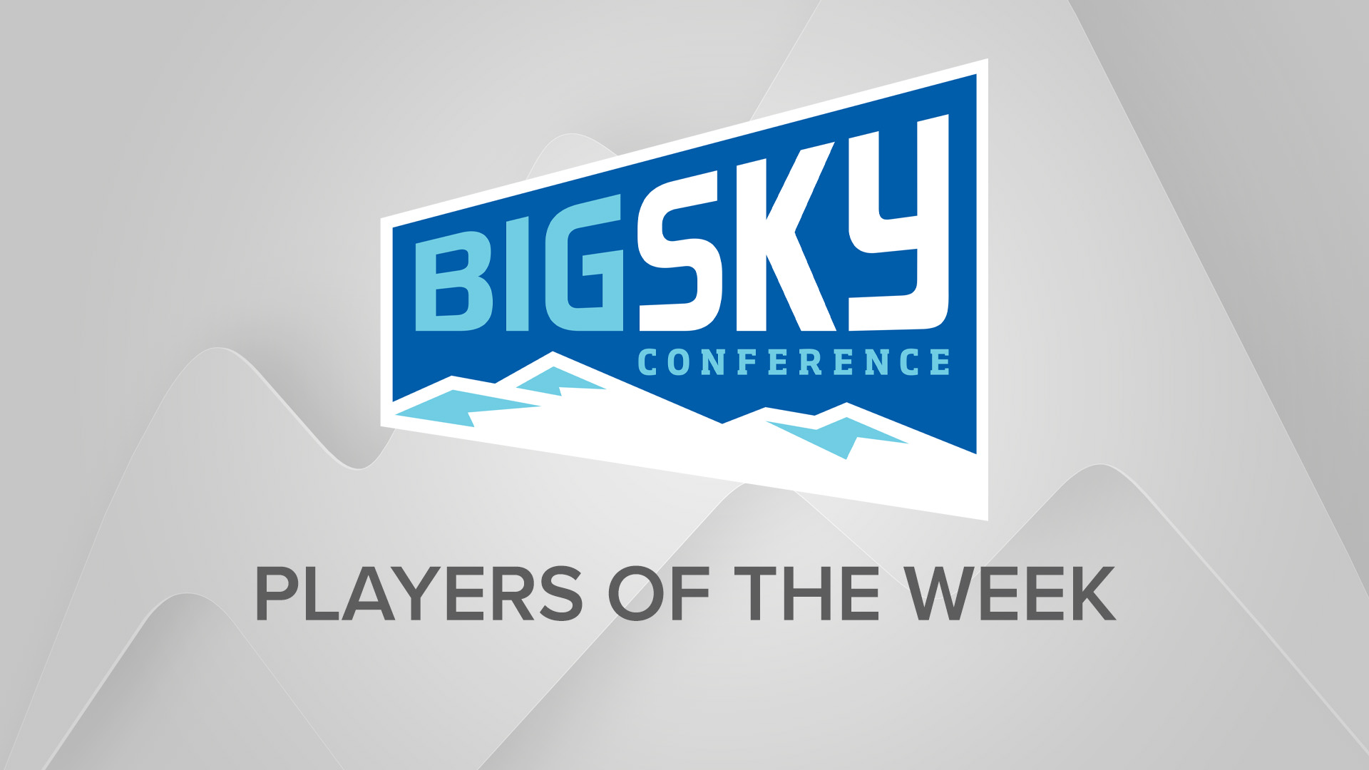 Big Sky Conference players of the week