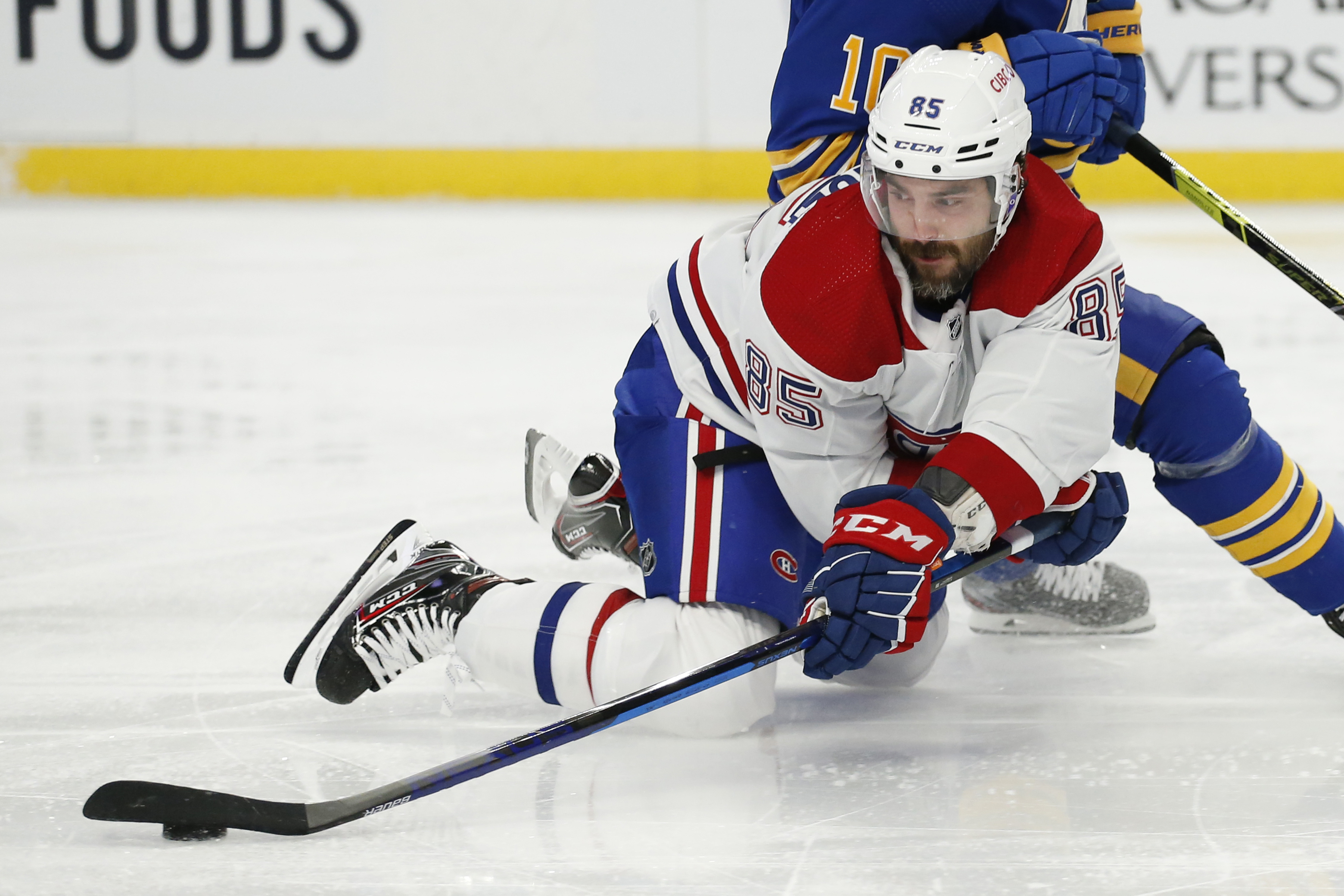 FILE Mathieu Perreault Canadiens Sabres Hockey