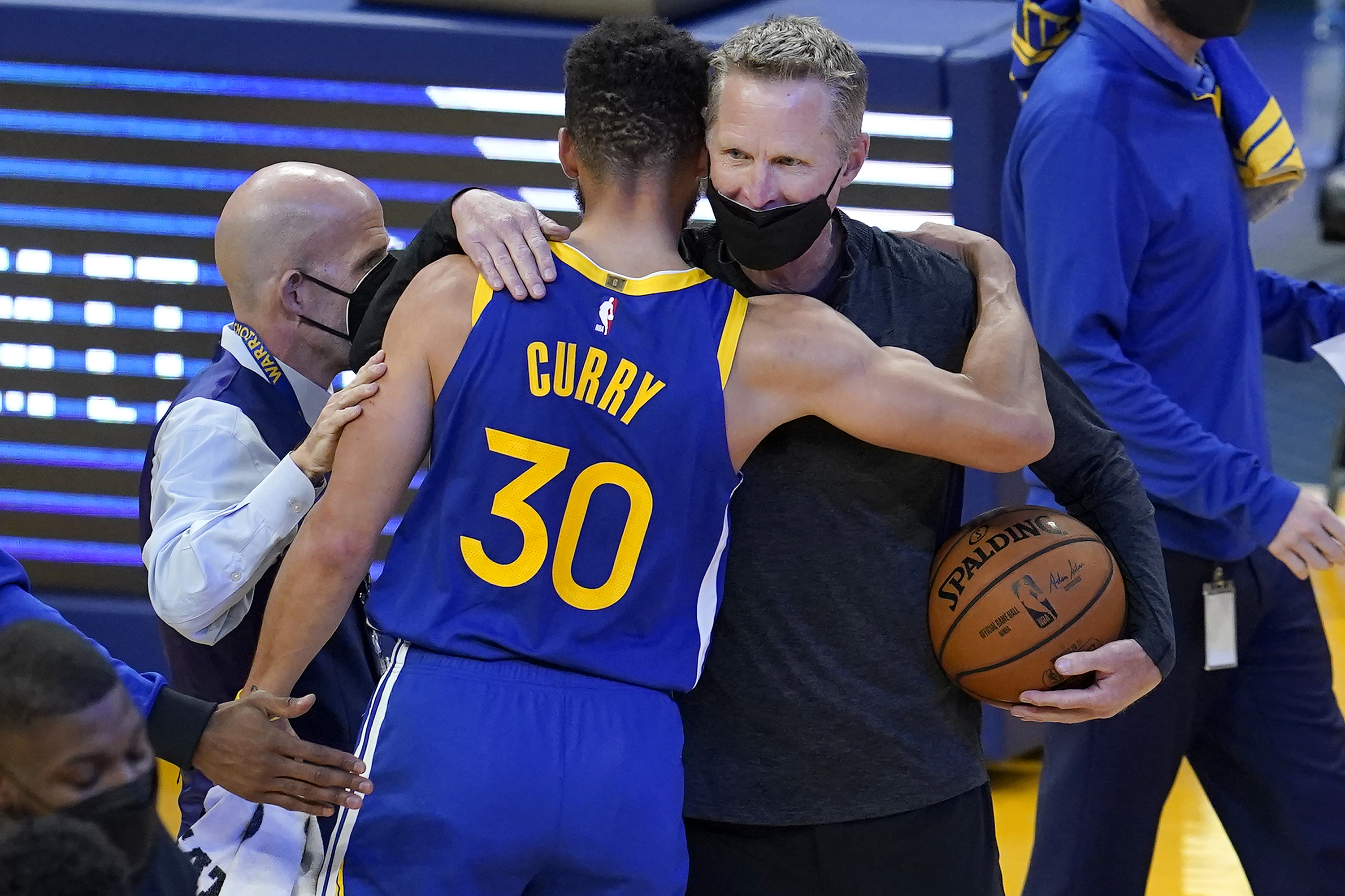 Stephen Curry, Steve Kerr
