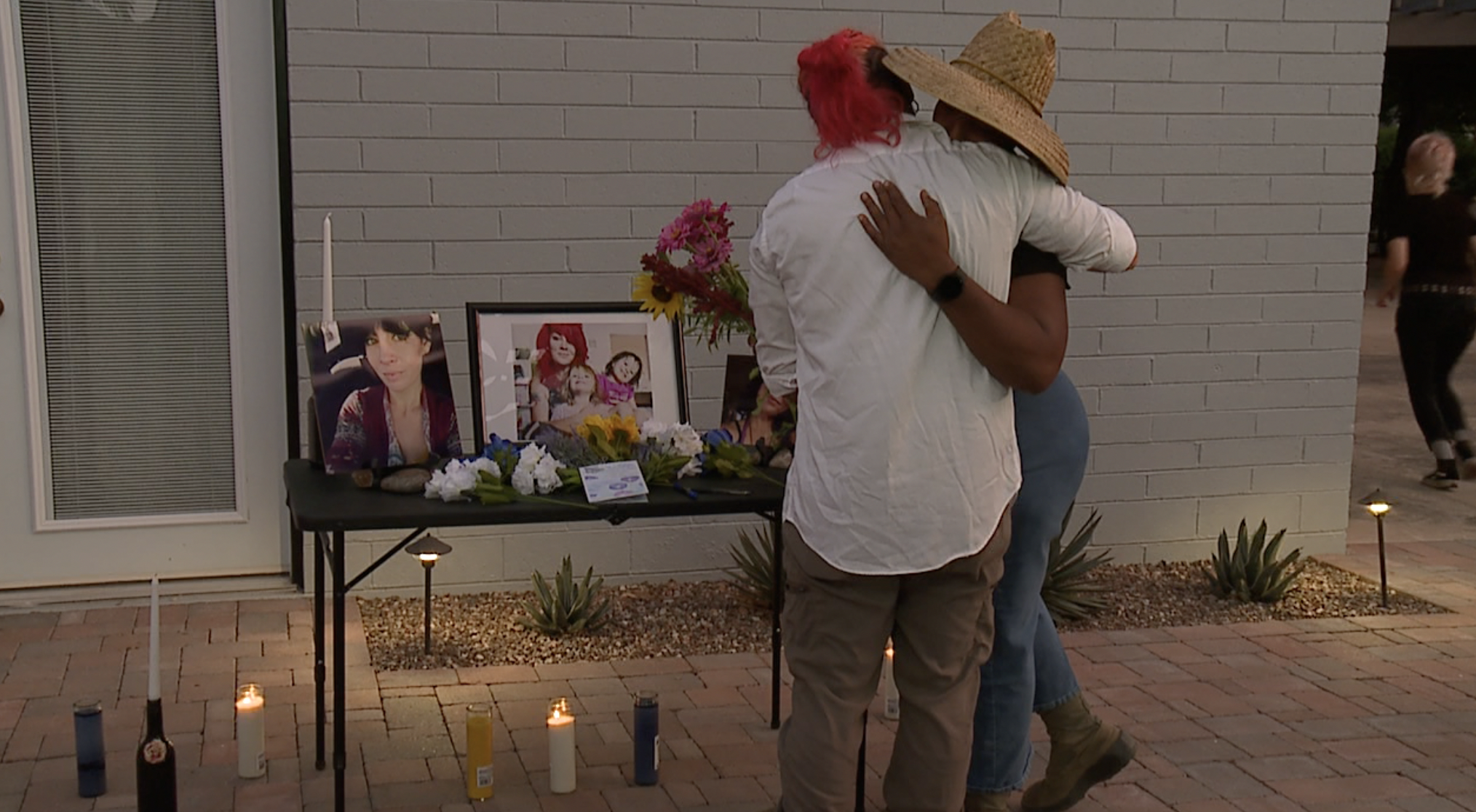 Friends gather to remember the life of Angela Fox, a life innocently taken in the Lind Commons Apartments shooting.