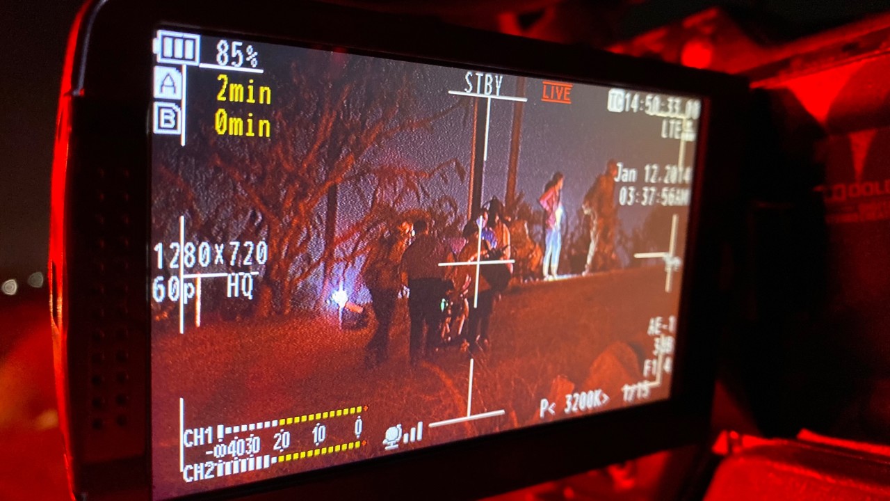 Chester Ave and W Columbus St. Brush Fire Victim Rescue