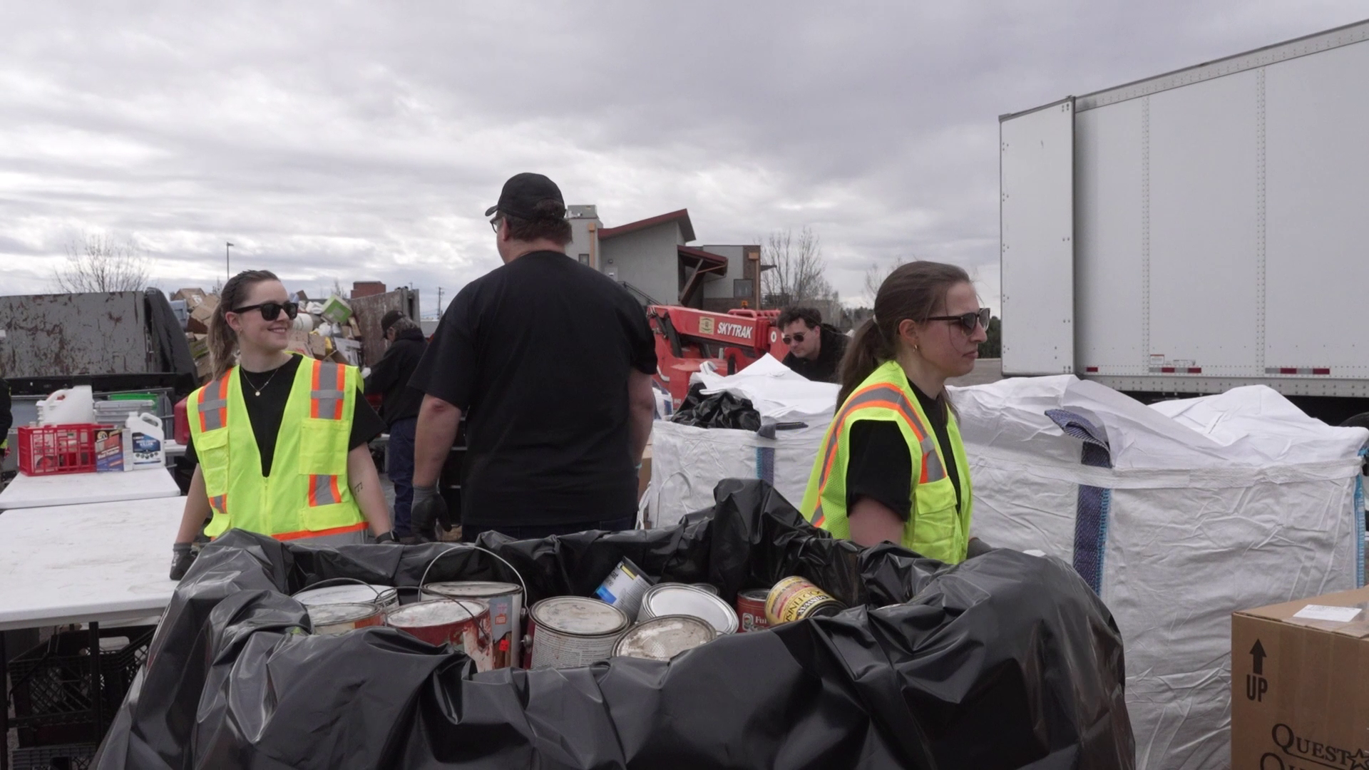 hazardous materials collection event in Great Falls on Saturday, April 11, 2025